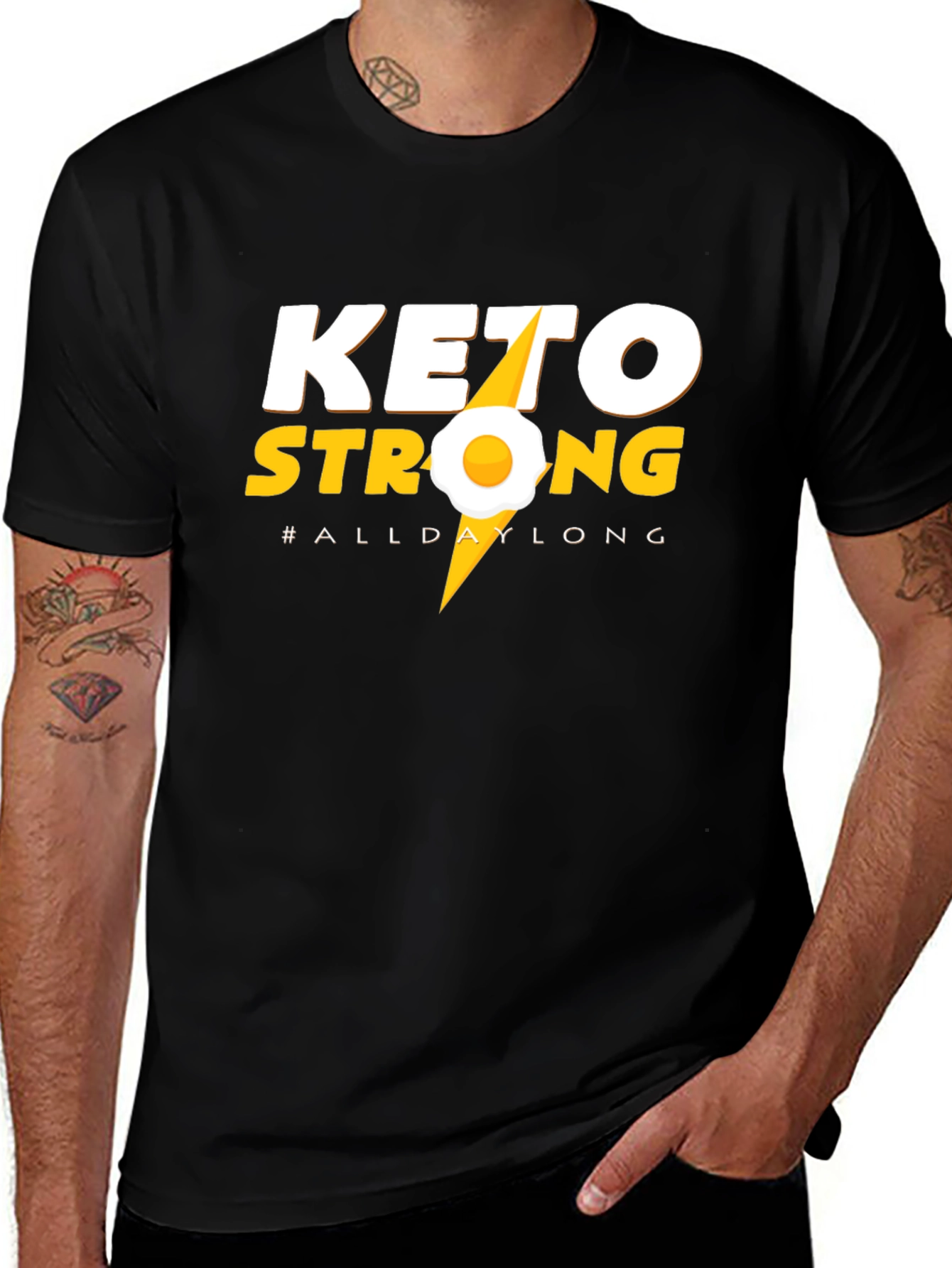 Keto Strong All Day Long T-Shirt