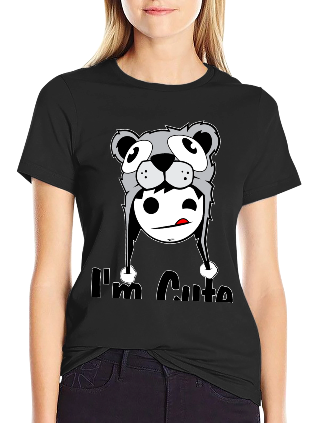Cute Bear Hooded Tee