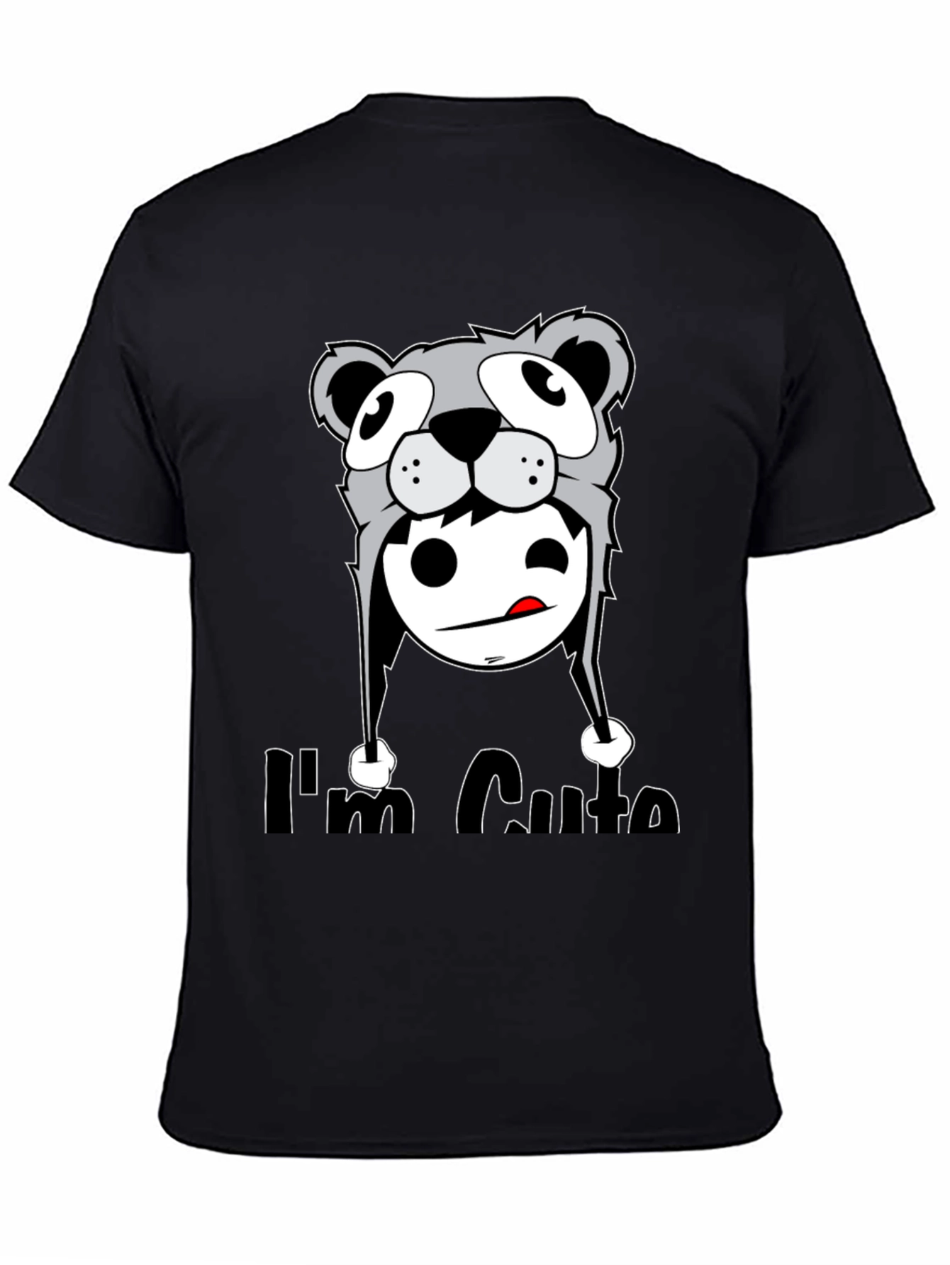Cute Bear Hooded Tee