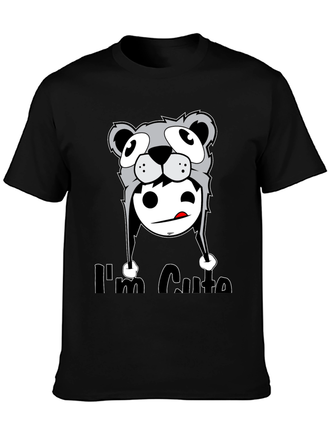 Cute Bear Hooded Tee