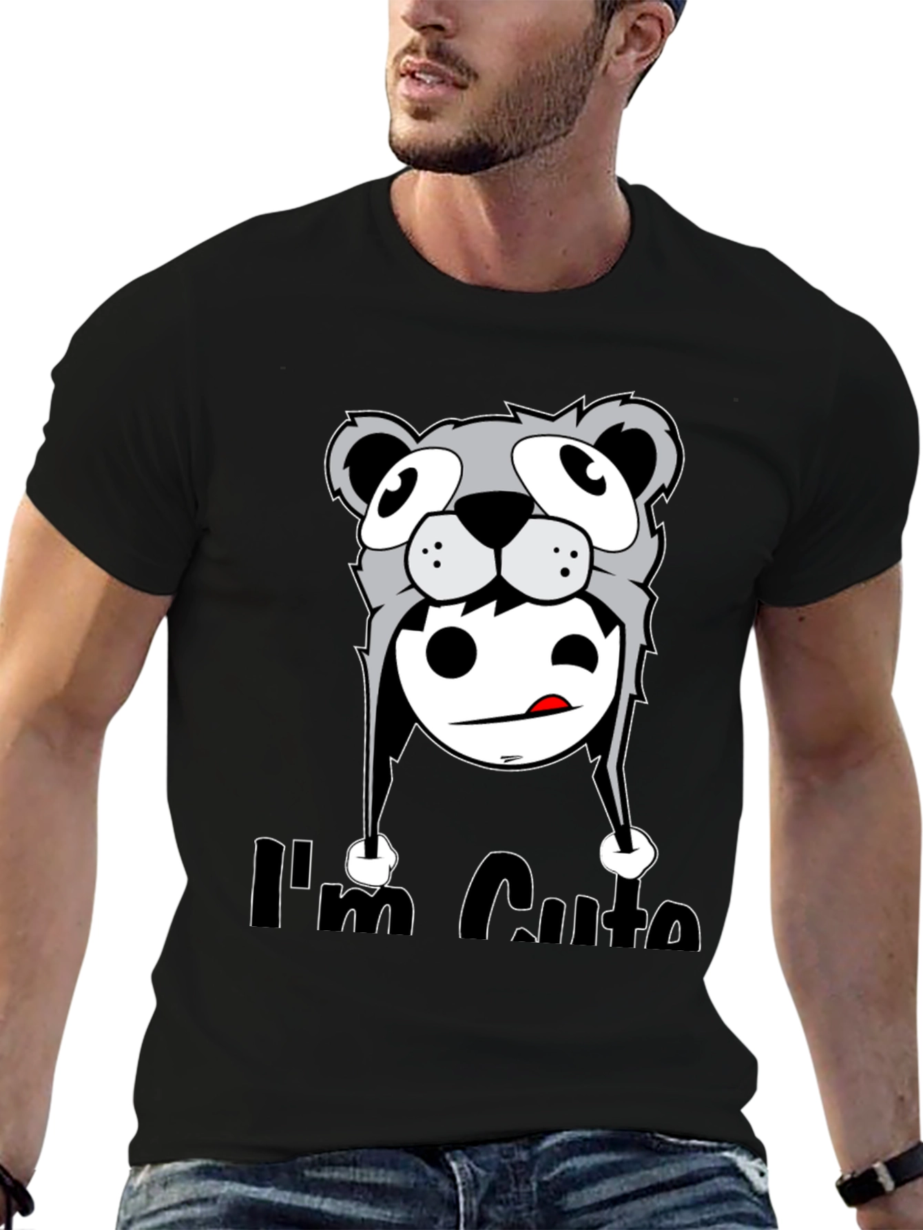 Cute Bear Hooded Tee