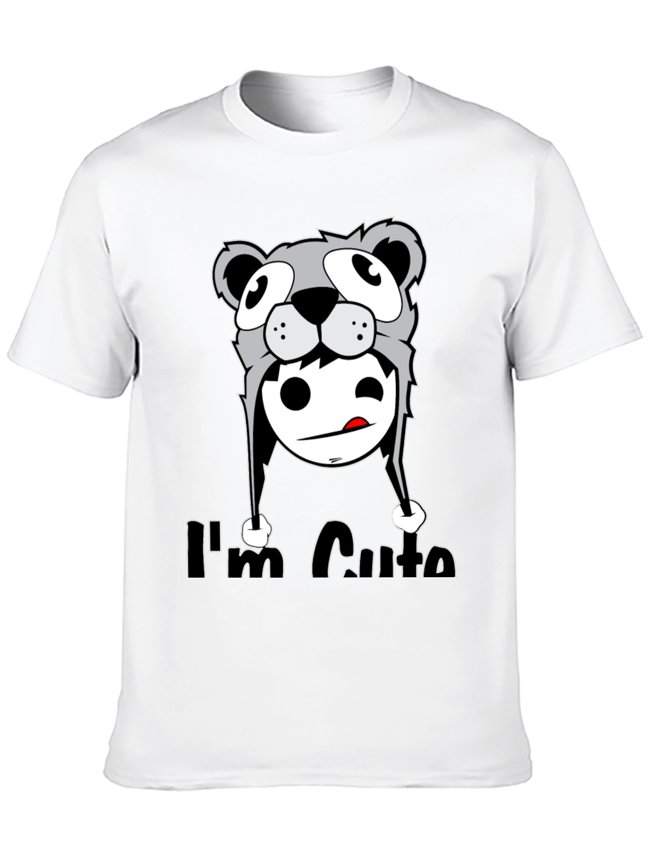 Cute Bear Hooded Tee