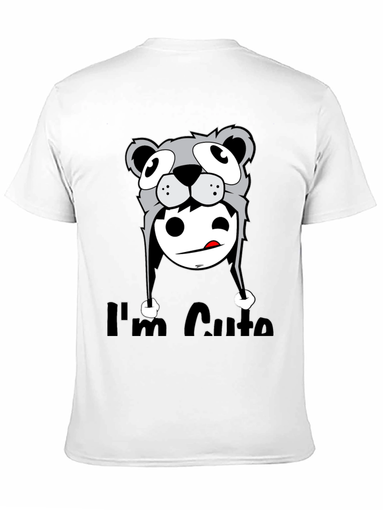 Cute Bear Hooded Tee