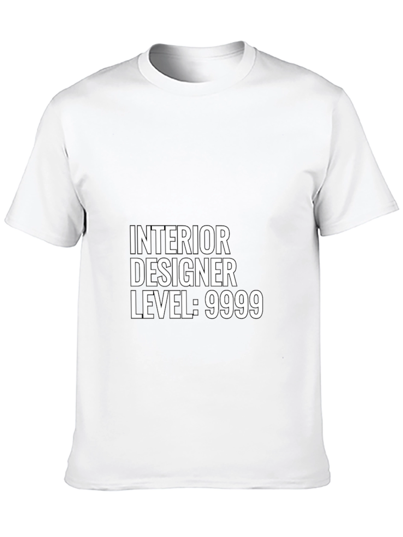 Interior Designer Level 9999 Black T-Shirt