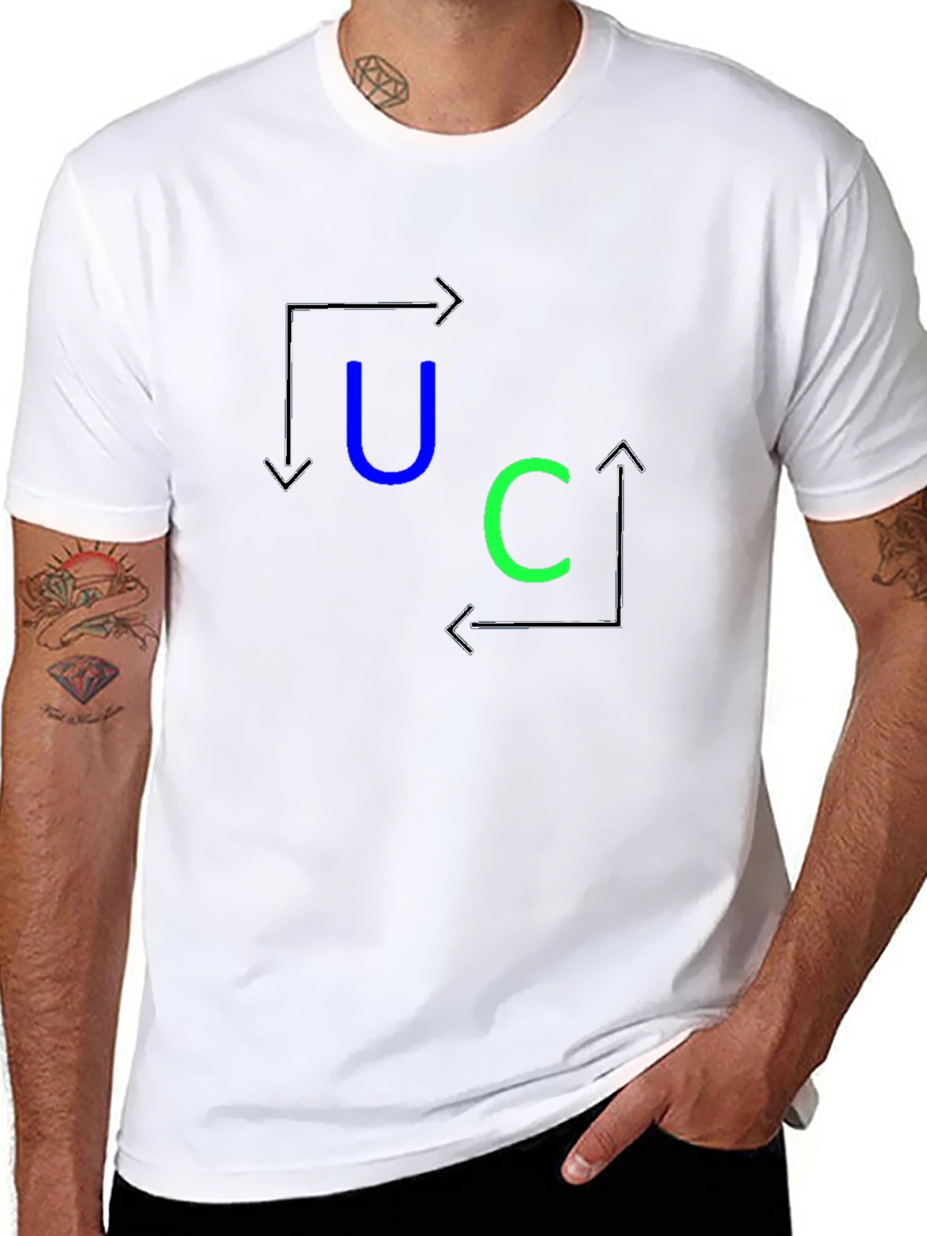 UC Graphic T-Shirt - Funky Design Casual Wear