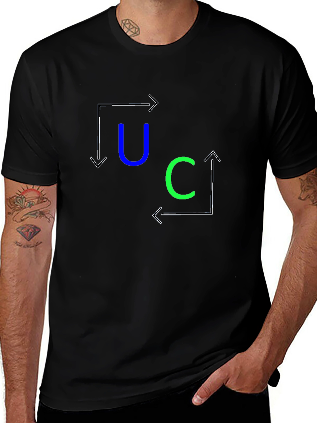 UC Graphic T-Shirt - Funky Design Casual Wear