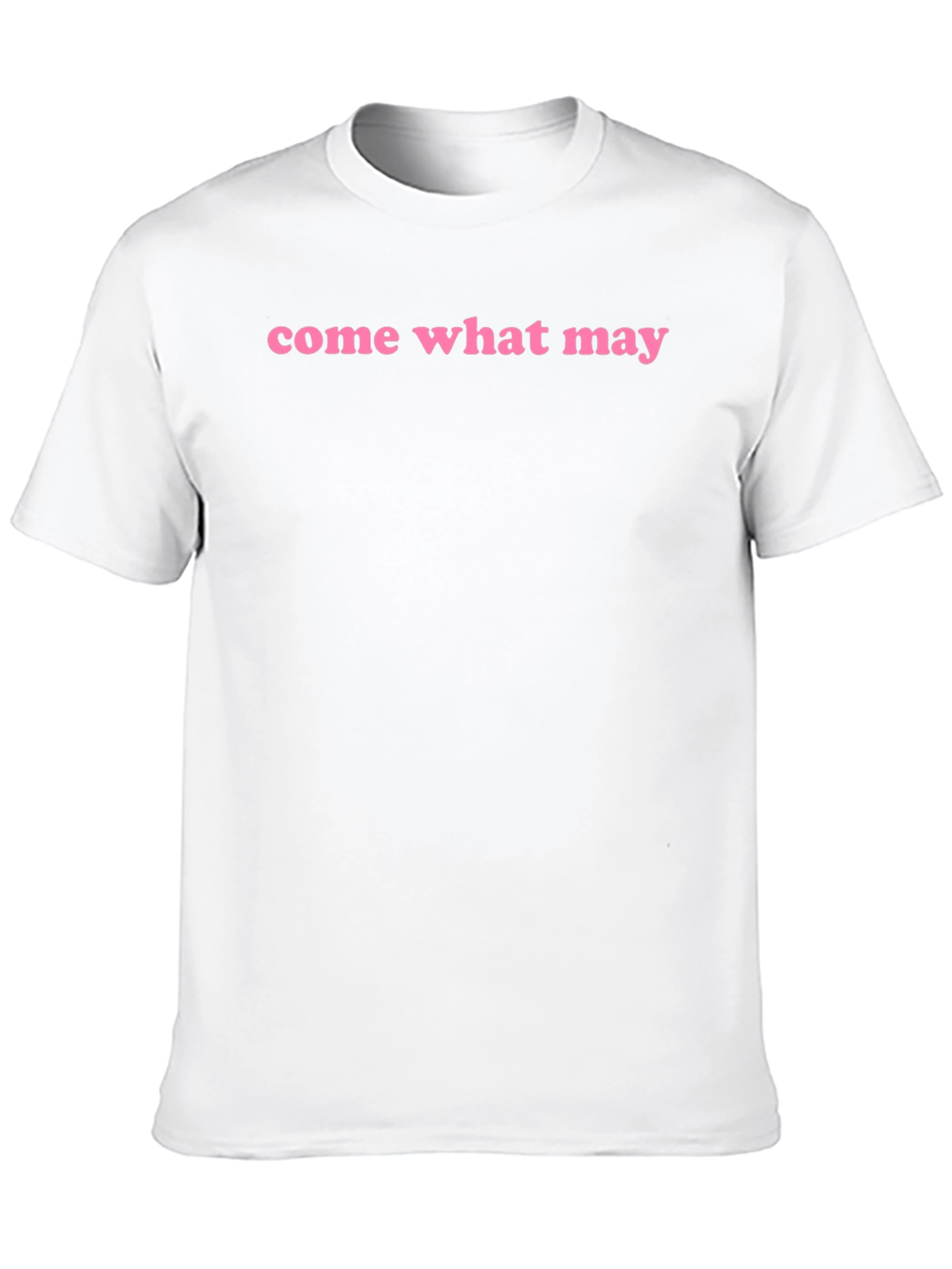 Come What May Graphic Tee - Black