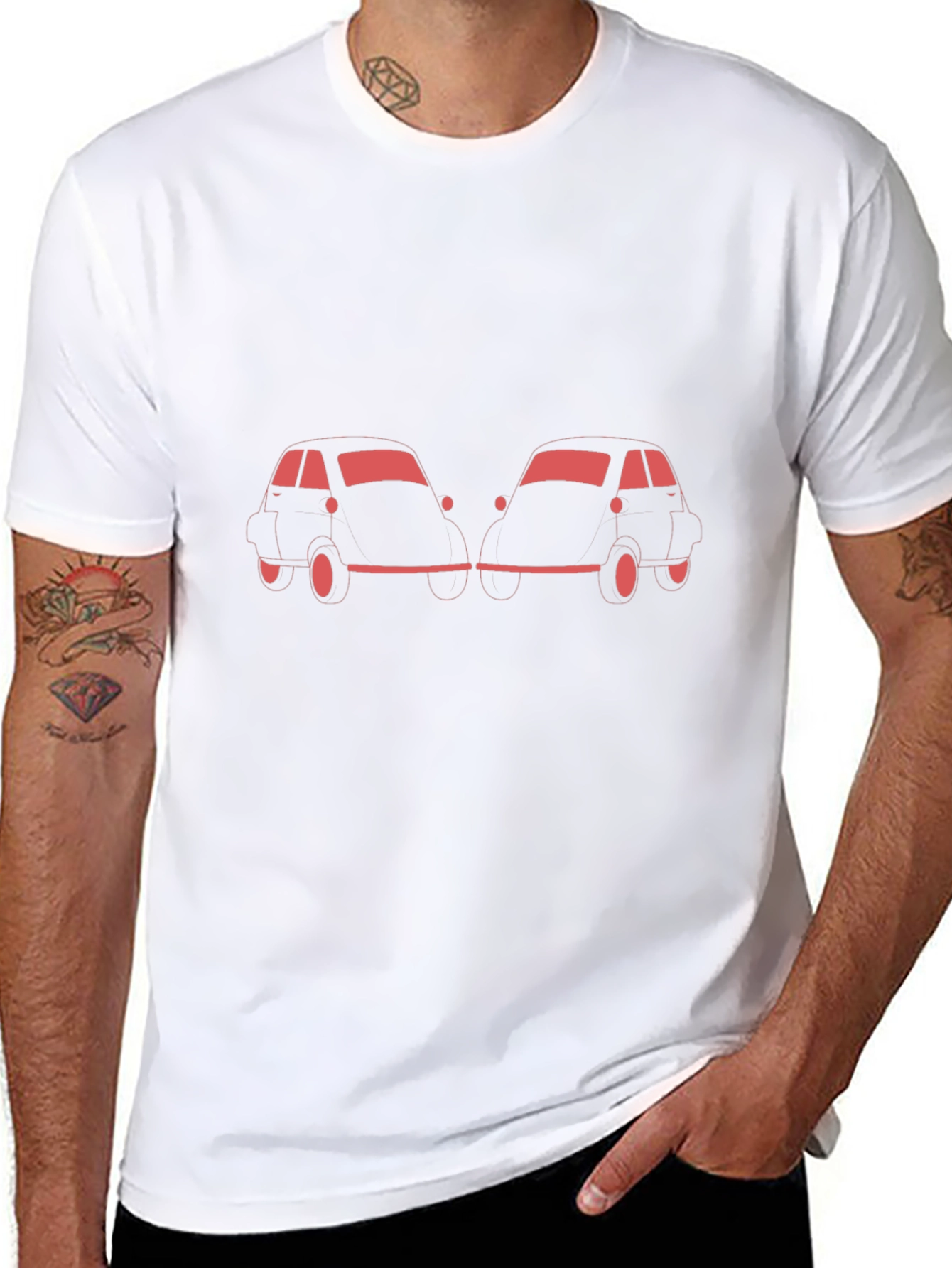 Retro Car T-Shirt - Classic Automotive Tee