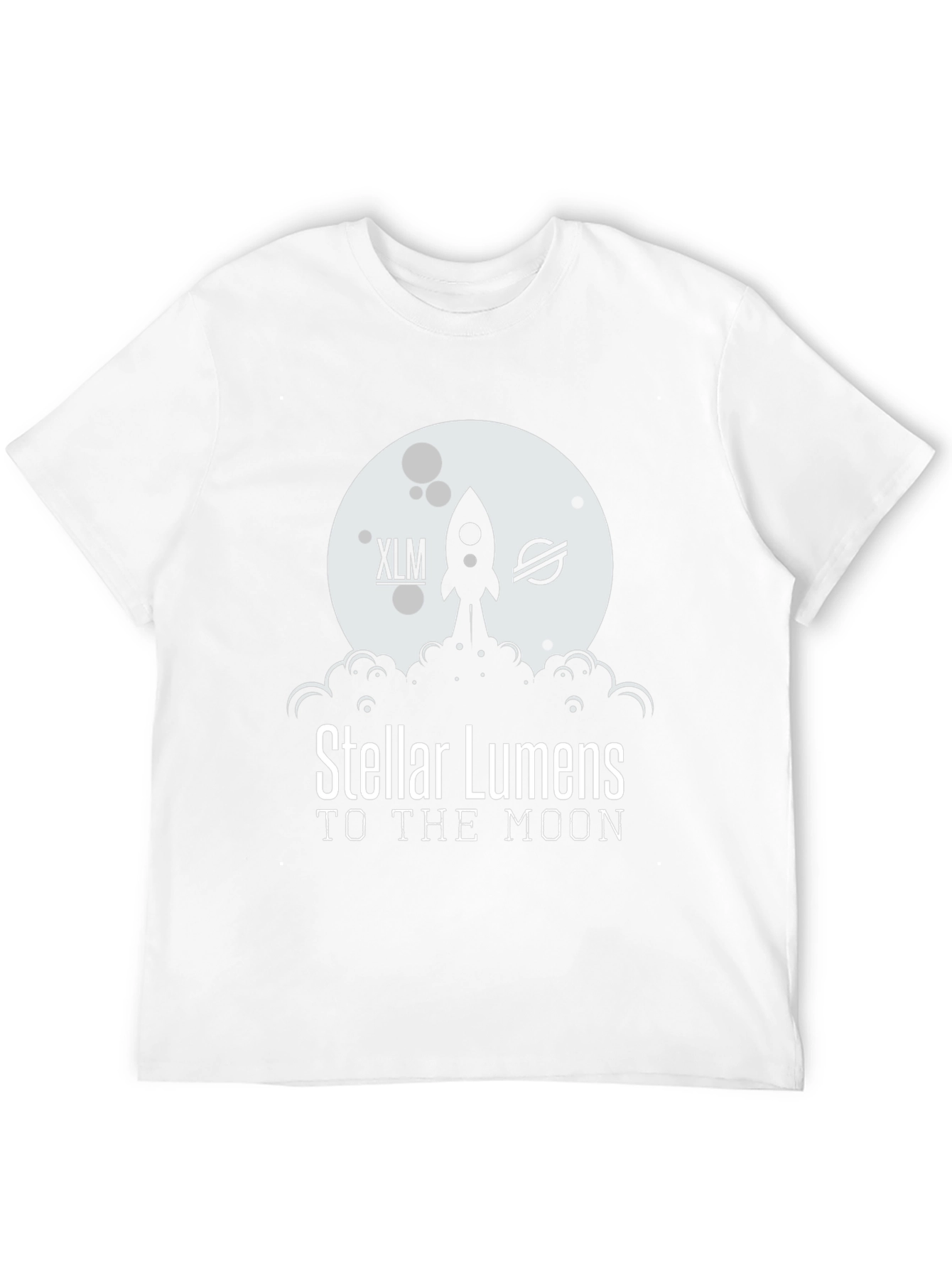 Stellar Lumens Crypto T-Shirt - To The Moon XLM