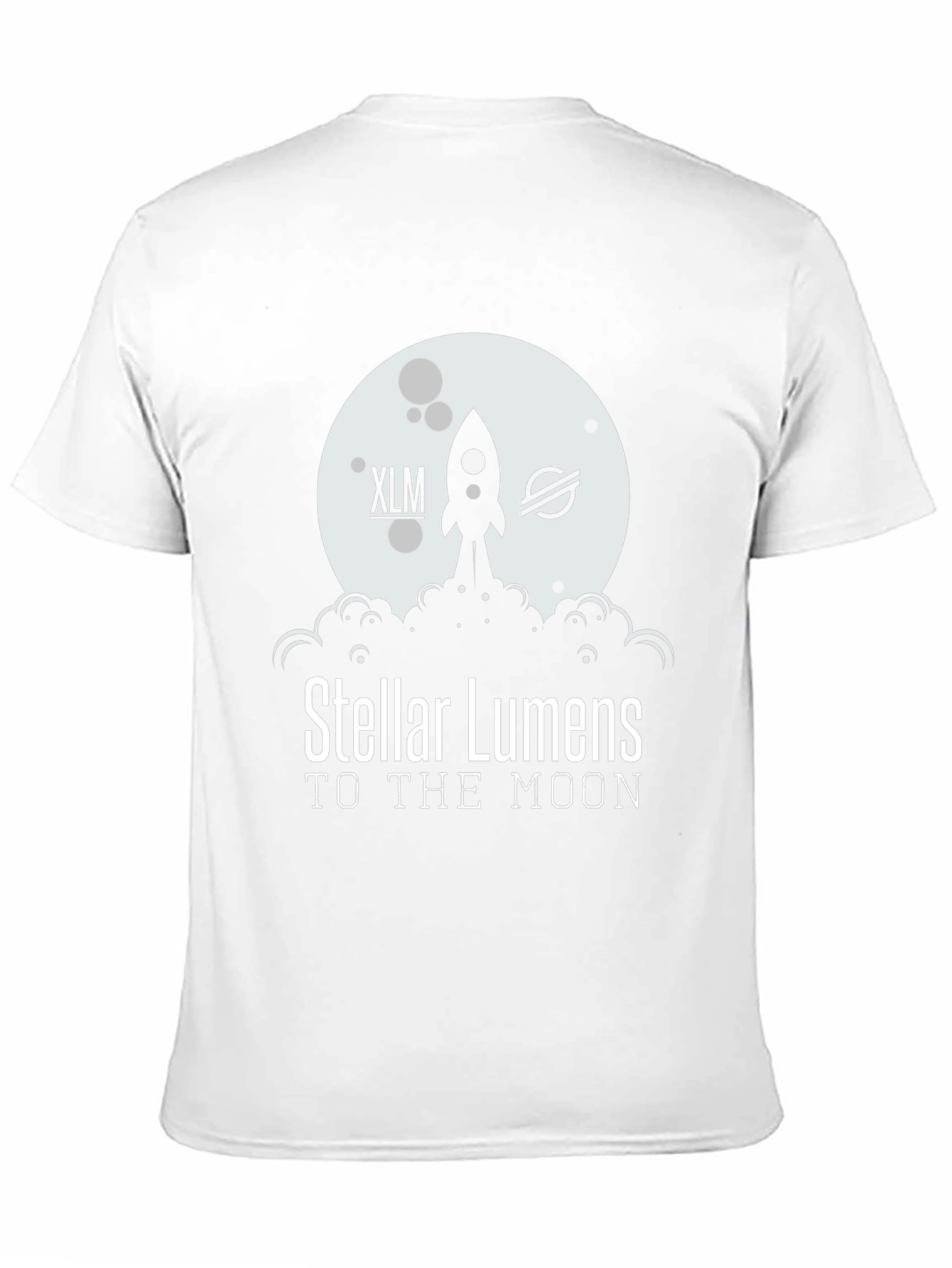 Stellar Lumens Crypto T-Shirt - To The Moon XLM
