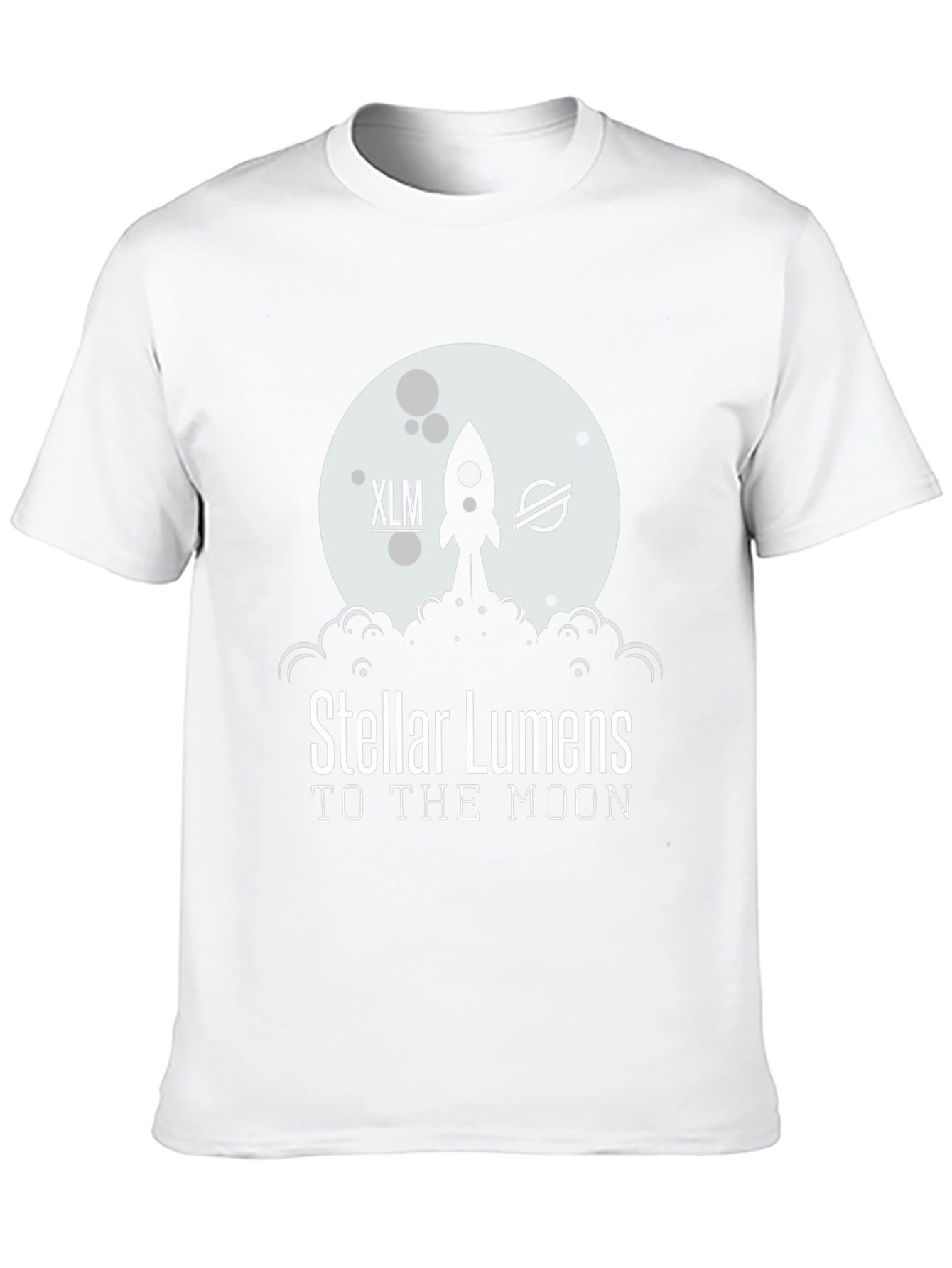 Stellar Lumens Crypto T-Shirt - To The Moon XLM
