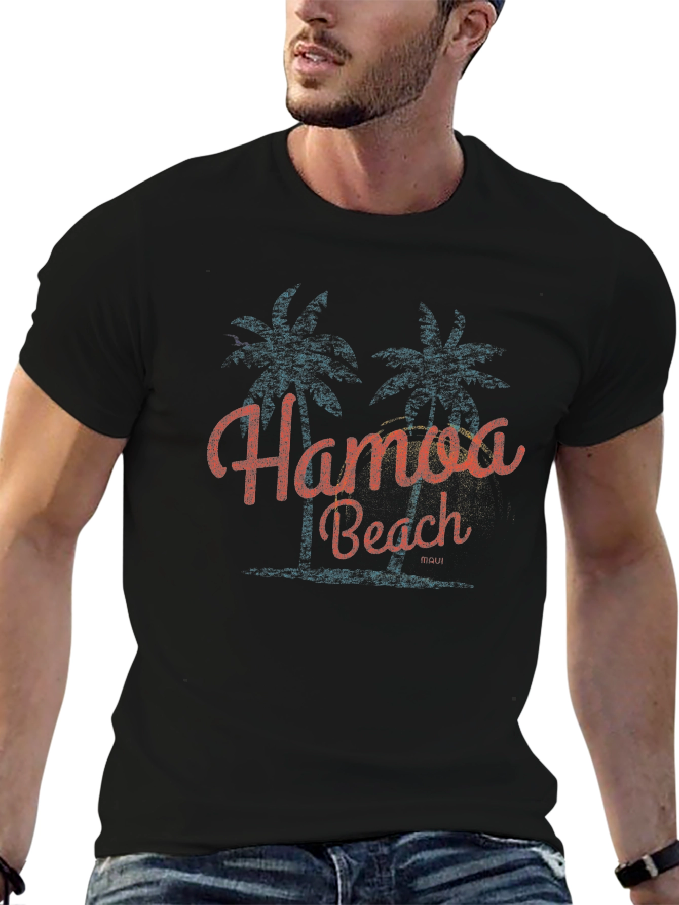 Hamoa Beach Graphic T-Shirt