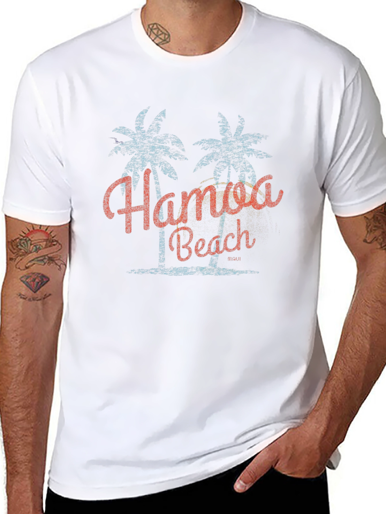Hamoa Beach Graphic T-Shirt