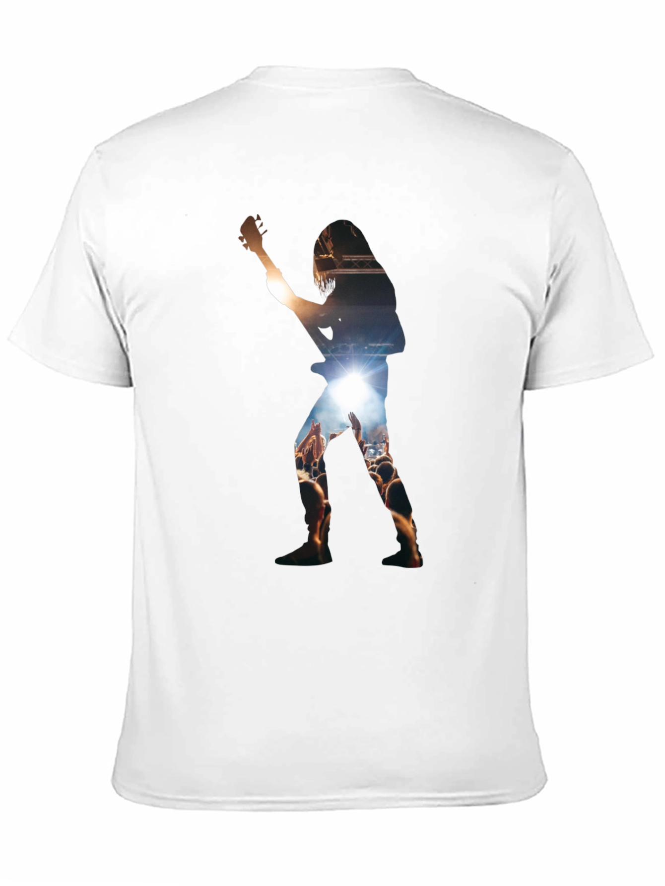 Rock Concert Silhouette Graphic T-Shirt