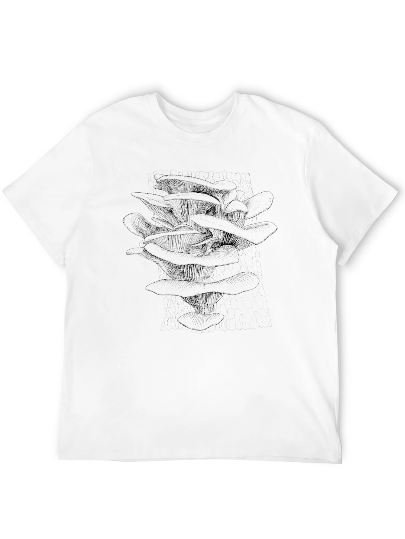 Mens Black Graphic Tee - Modern Casual Style