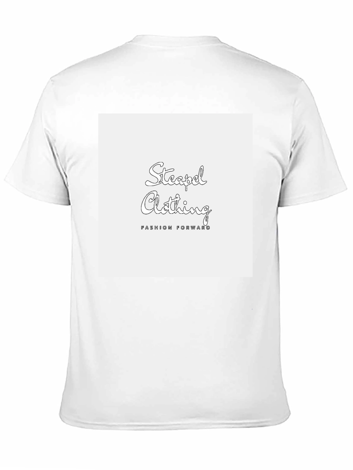 Stylish Black Graphic Tee - Steaped Clothing Fashion
