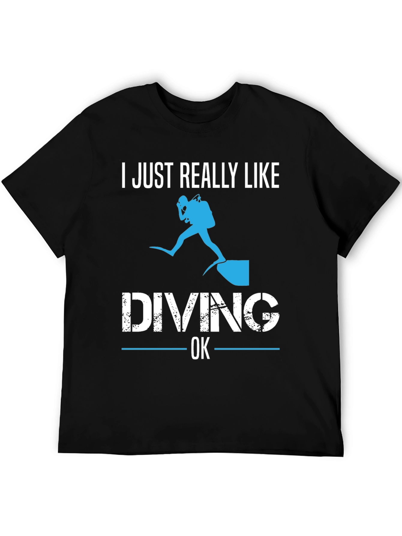 Diving Enthusiast Graphic T-Shirt