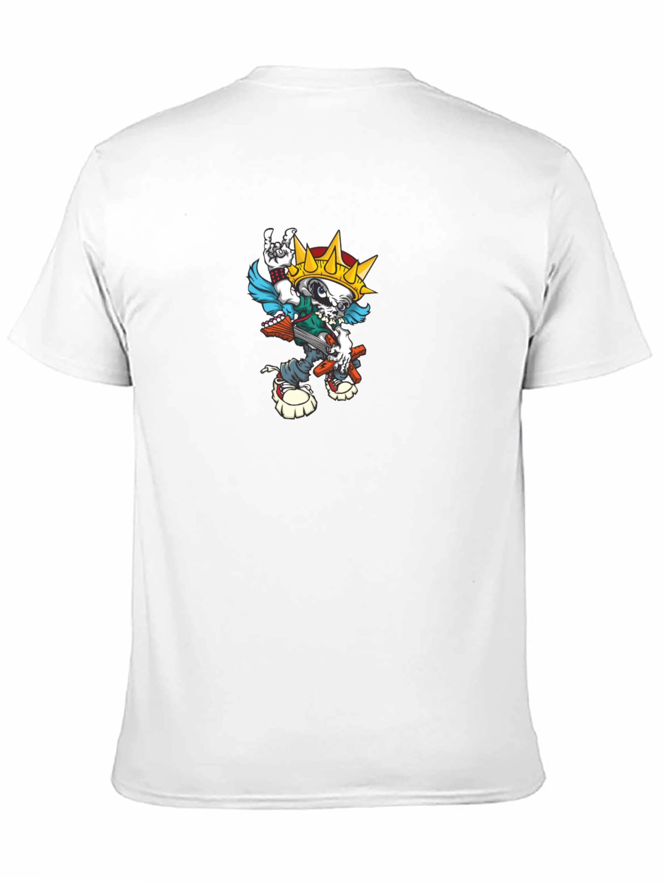 Skull King Graphic T-Shirt - Black Cotton Tee