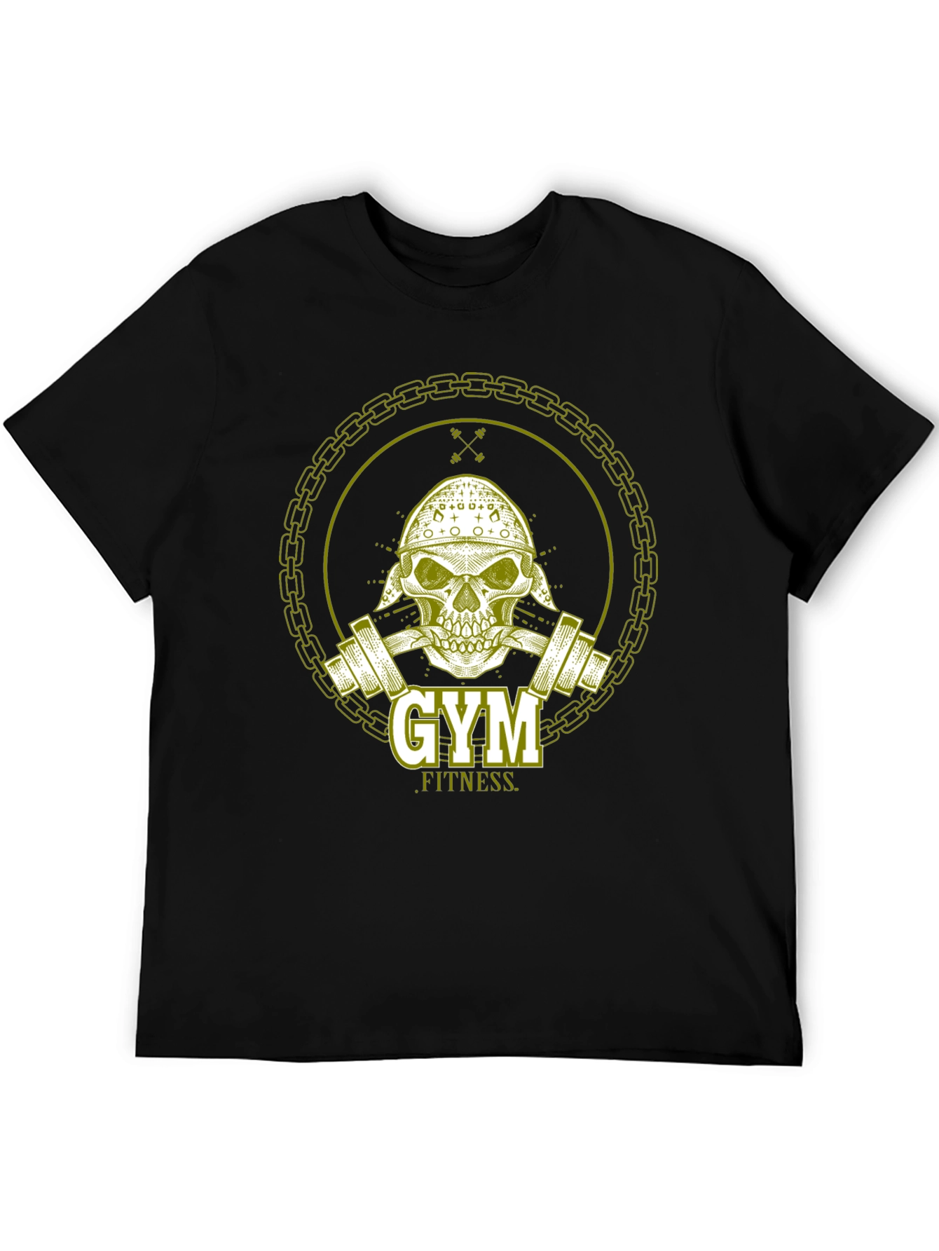 Gym Fitness Viking Skull T-Shirt