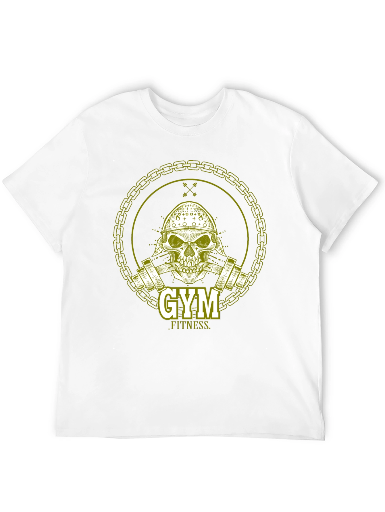 Gym Fitness Viking Skull T-Shirt
