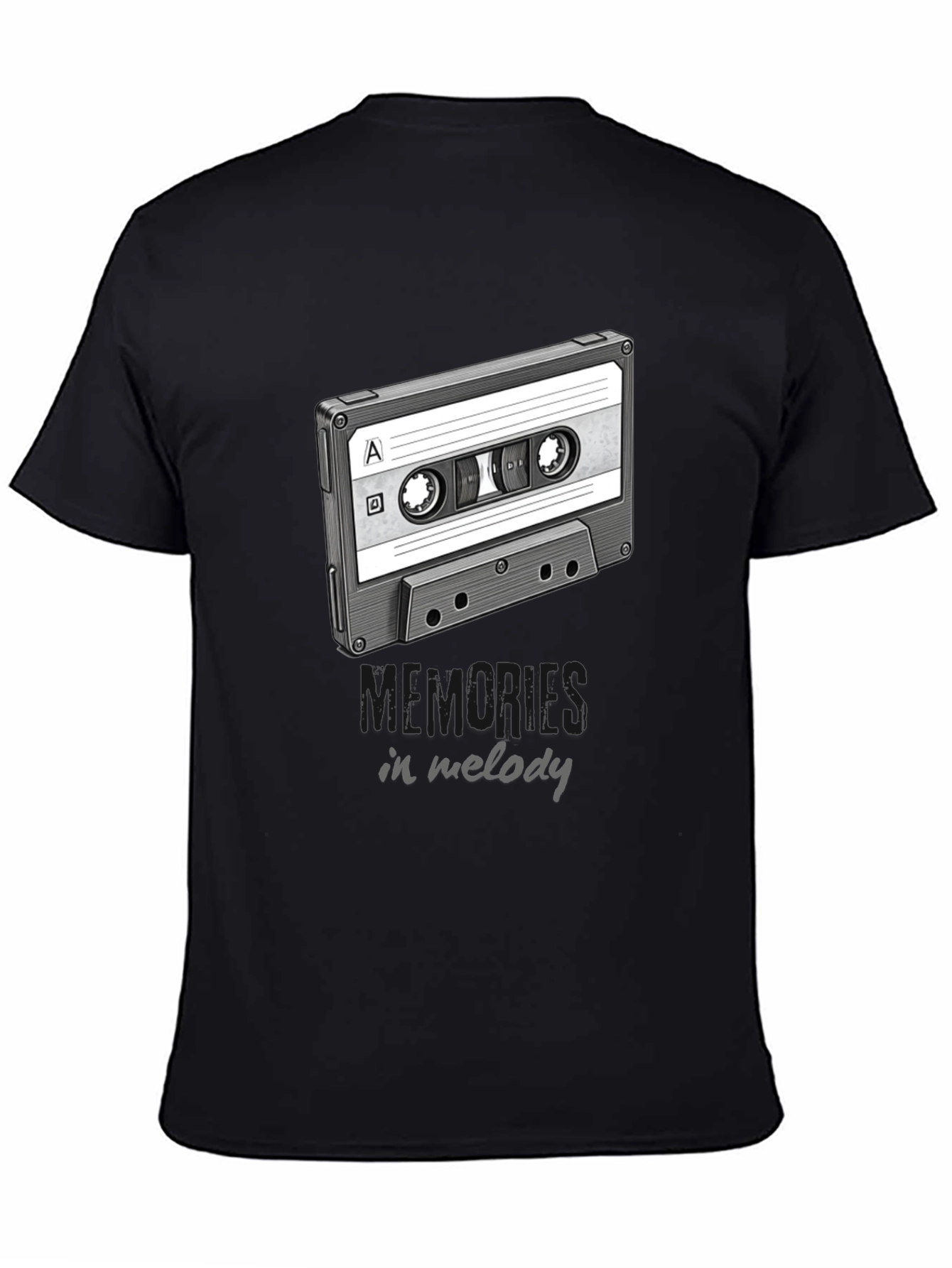 Retro Cassette Tape T-Shirt - Memories in Melody