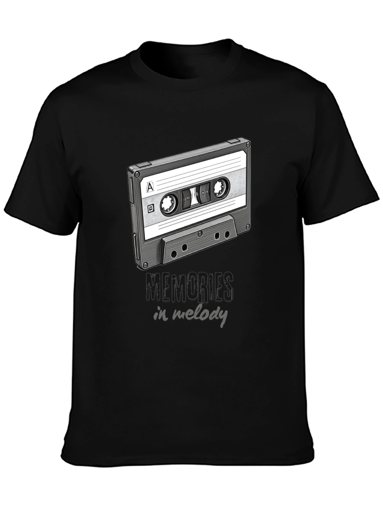 Retro Cassette Tape T-Shirt - Memories in Melody