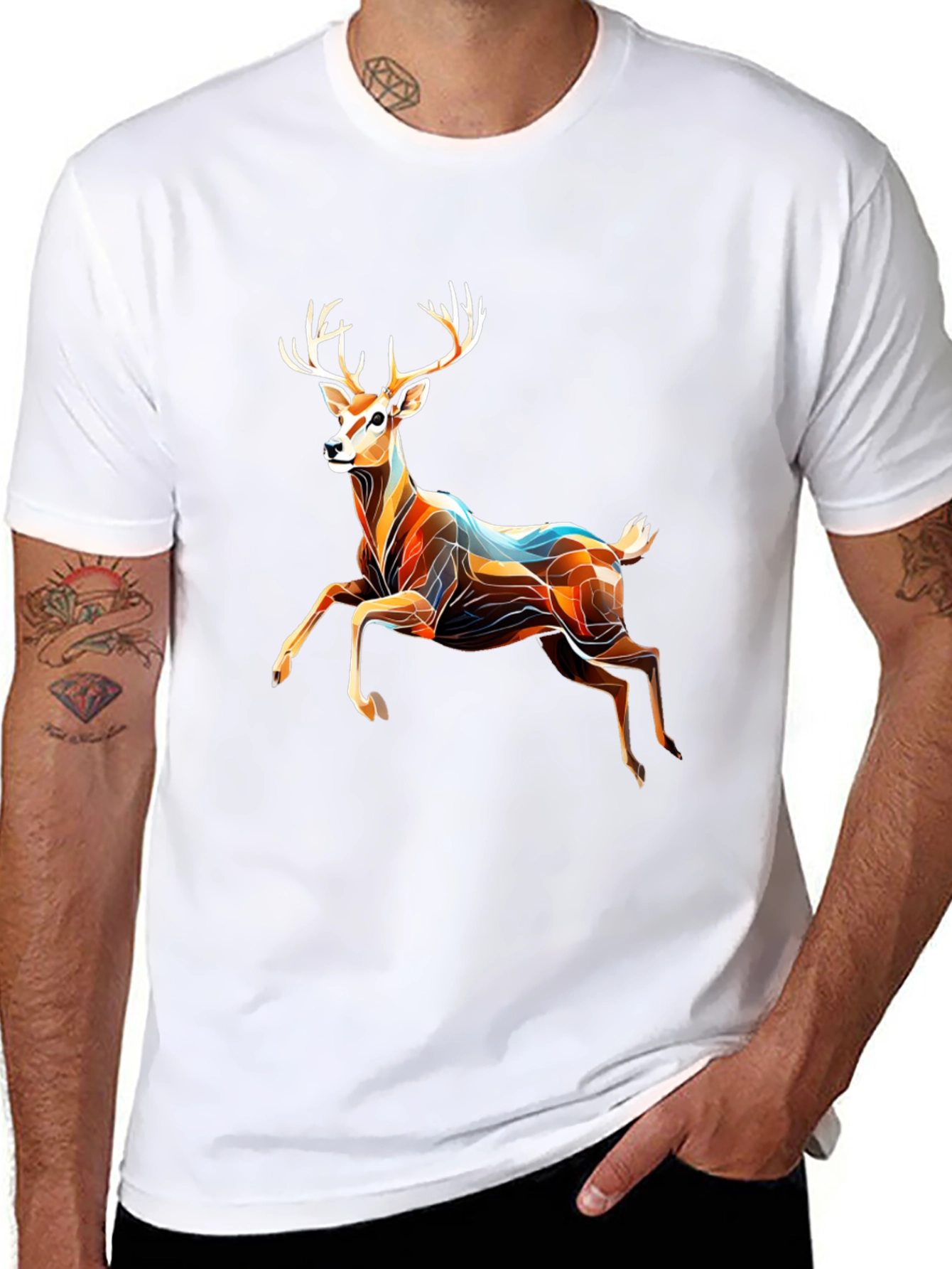 Black Deer Graphic Tee