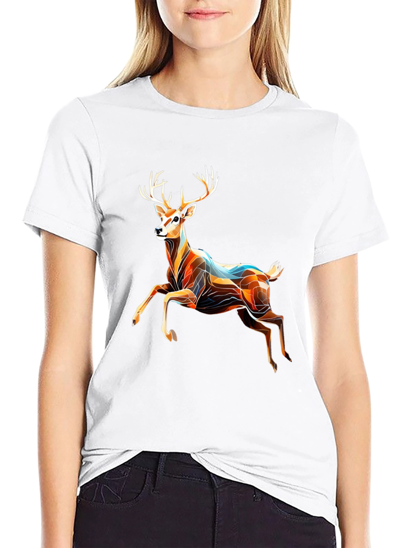 Black Deer Graphic Tee