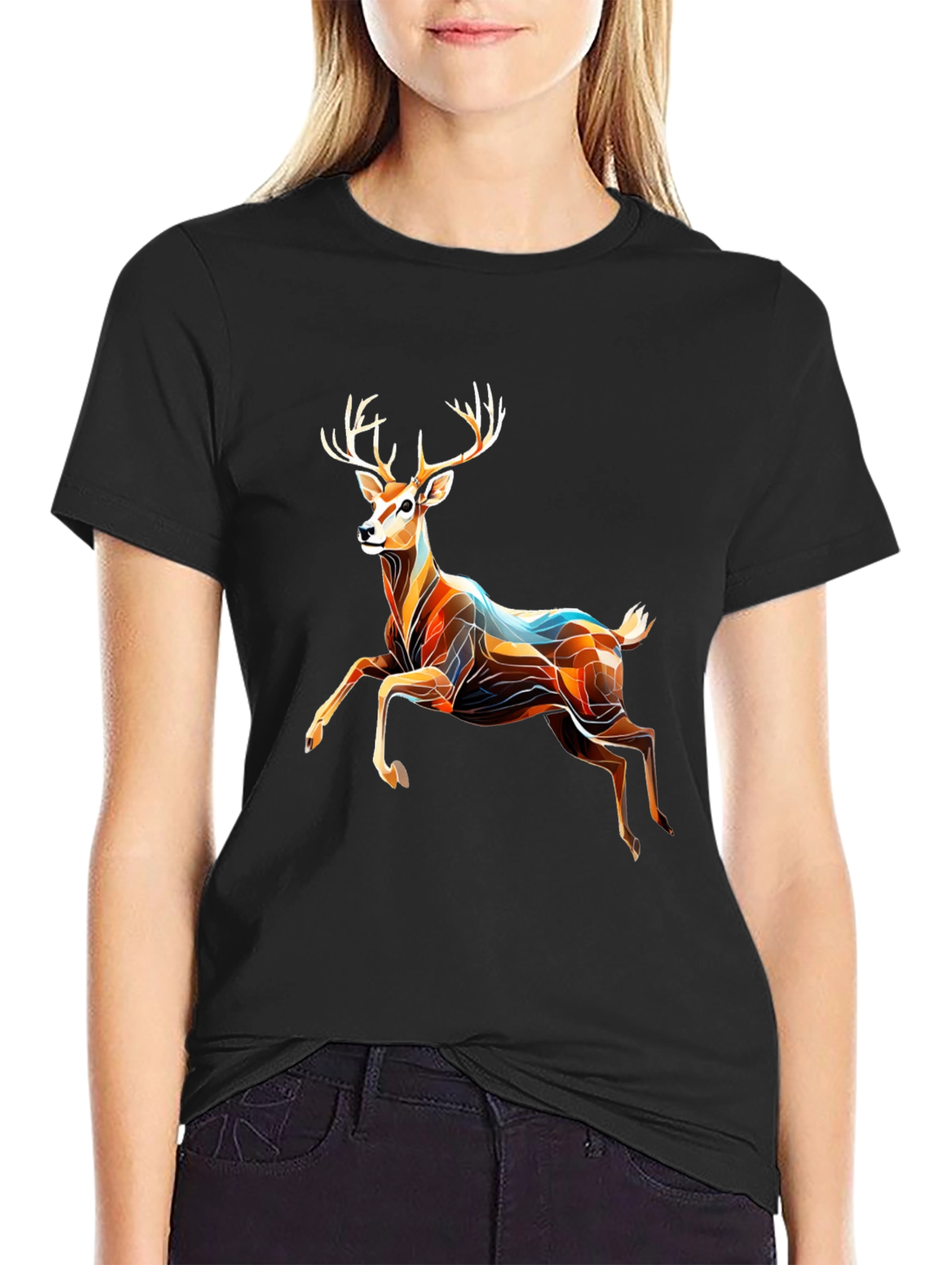 Black Deer Graphic Tee