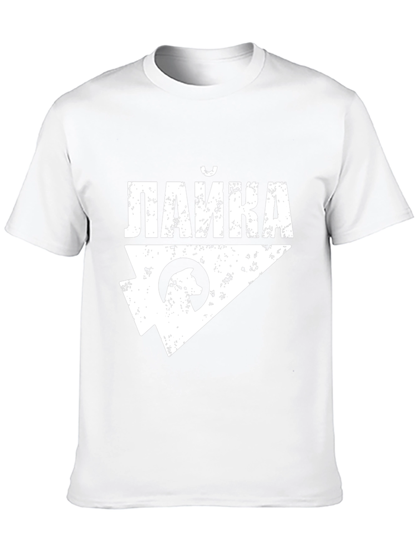 Laika Dog Space Mission Black T-Shirt