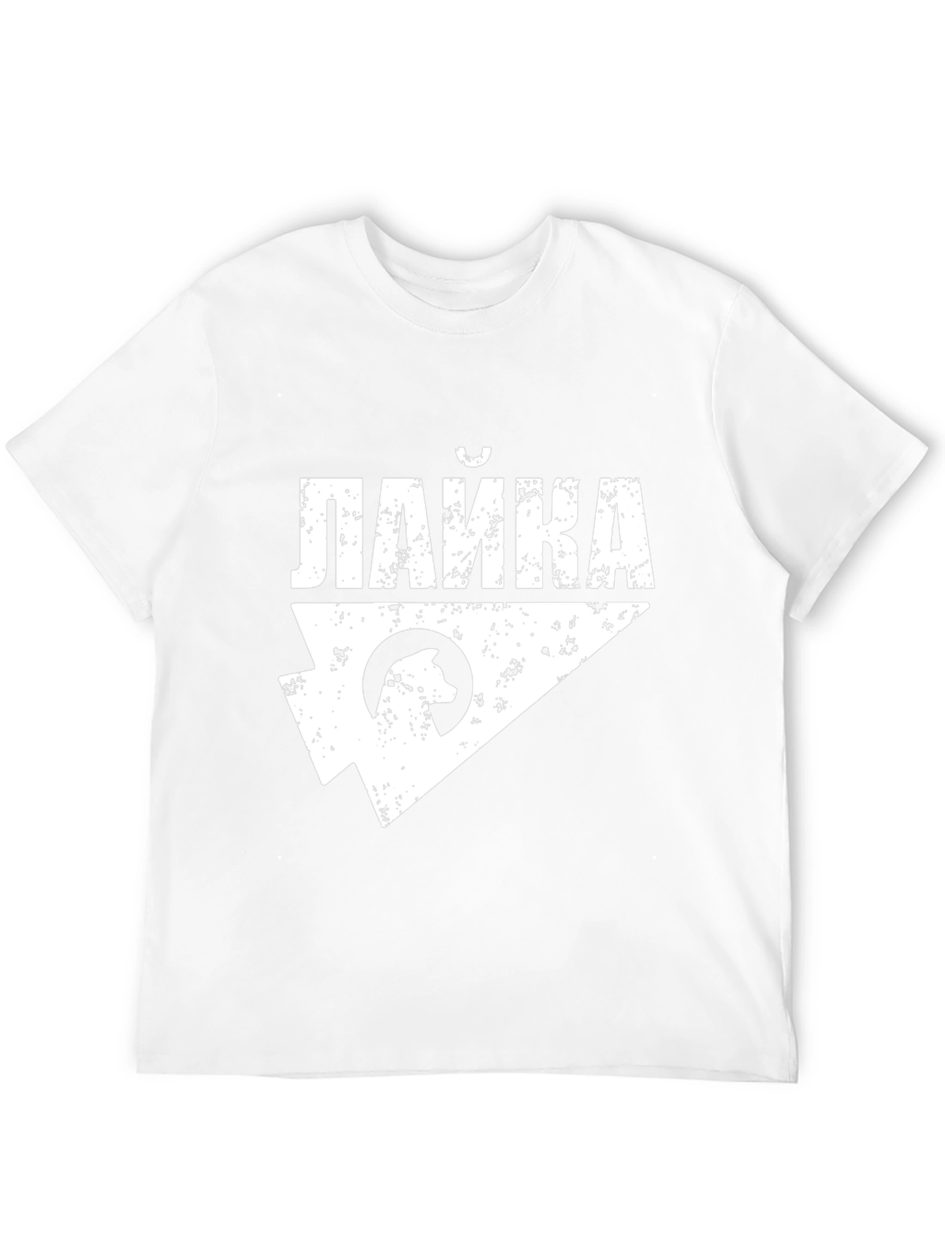 Laika Dog Space Mission Black T-Shirt