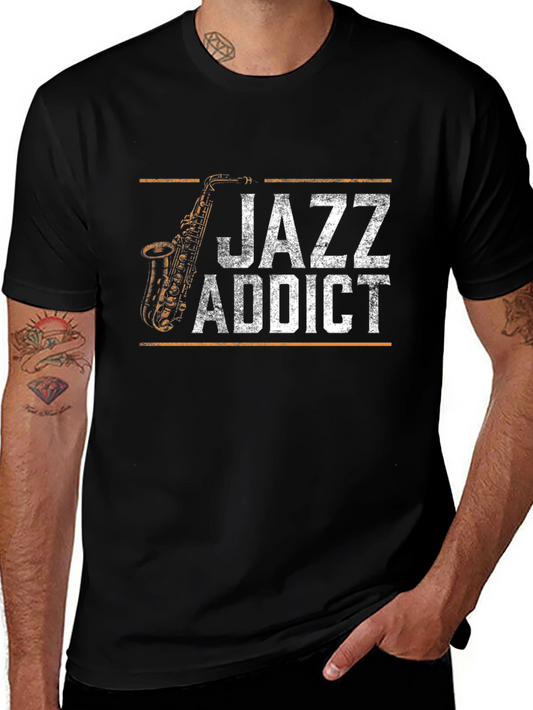 Jazz Addict T-Shirt - Black