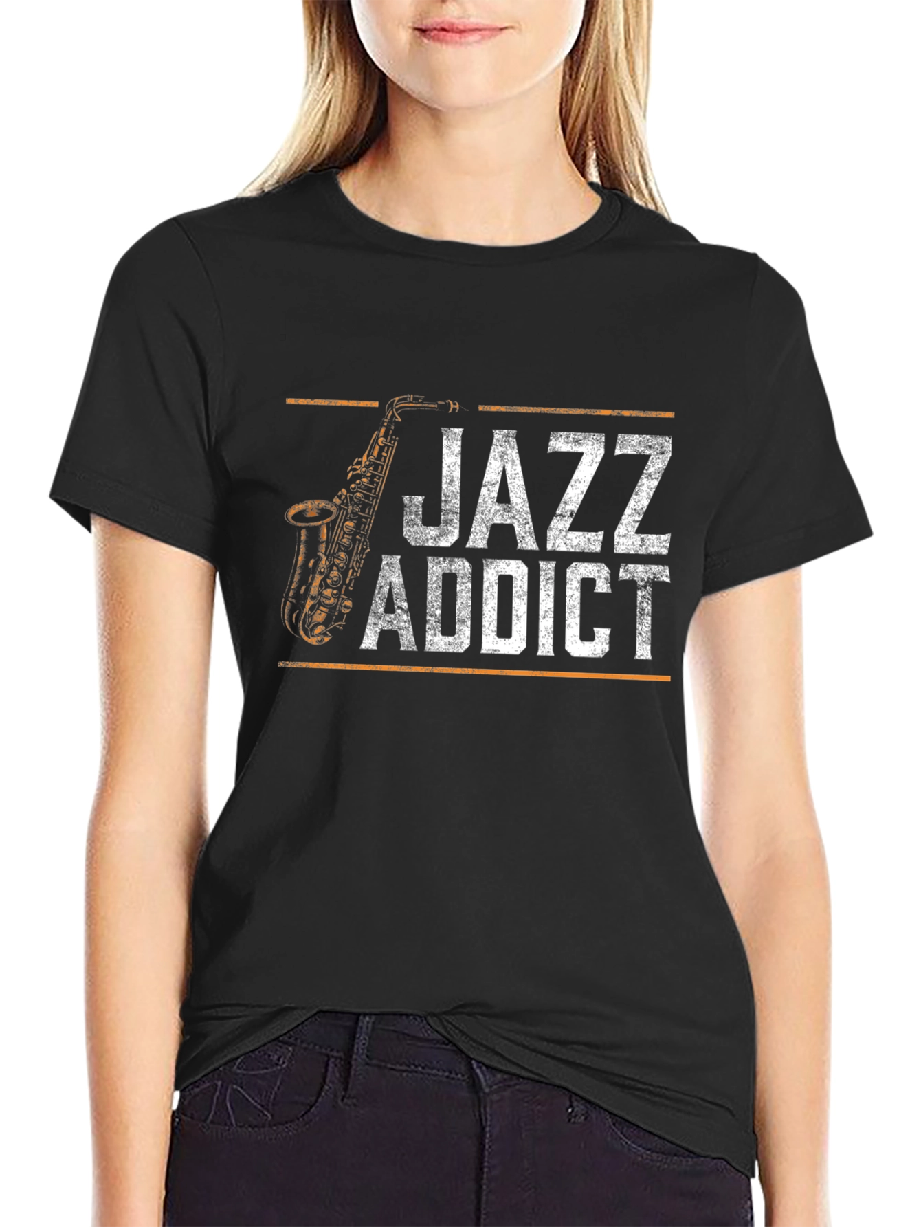 Jazz Addict T-Shirt - Black