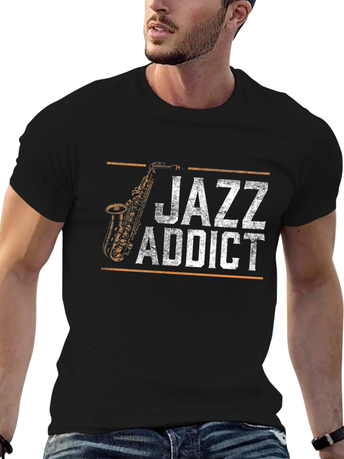 Jazz Addict T-Shirt - Black