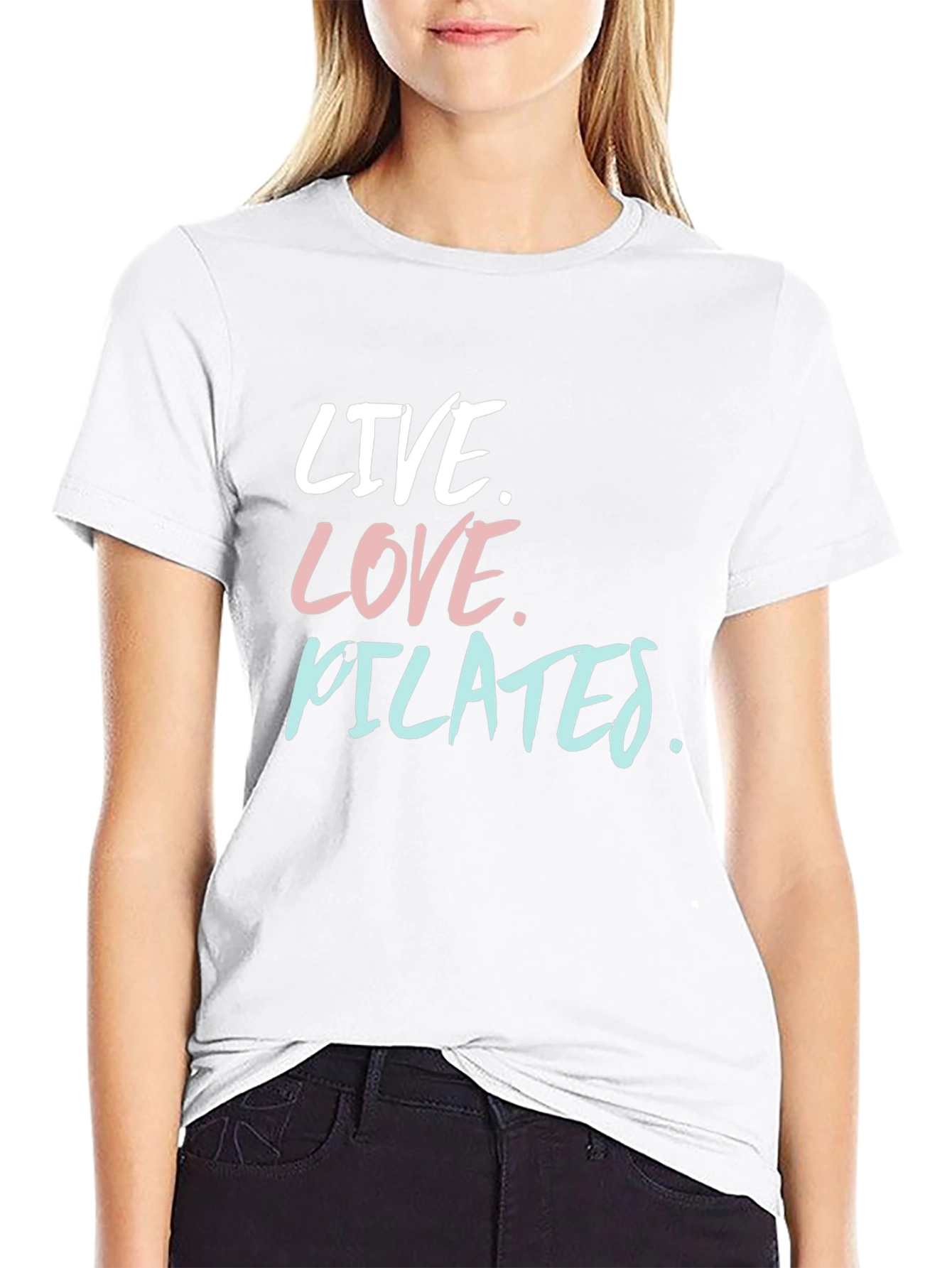 Live Love Pilates Graphic T-Shirt