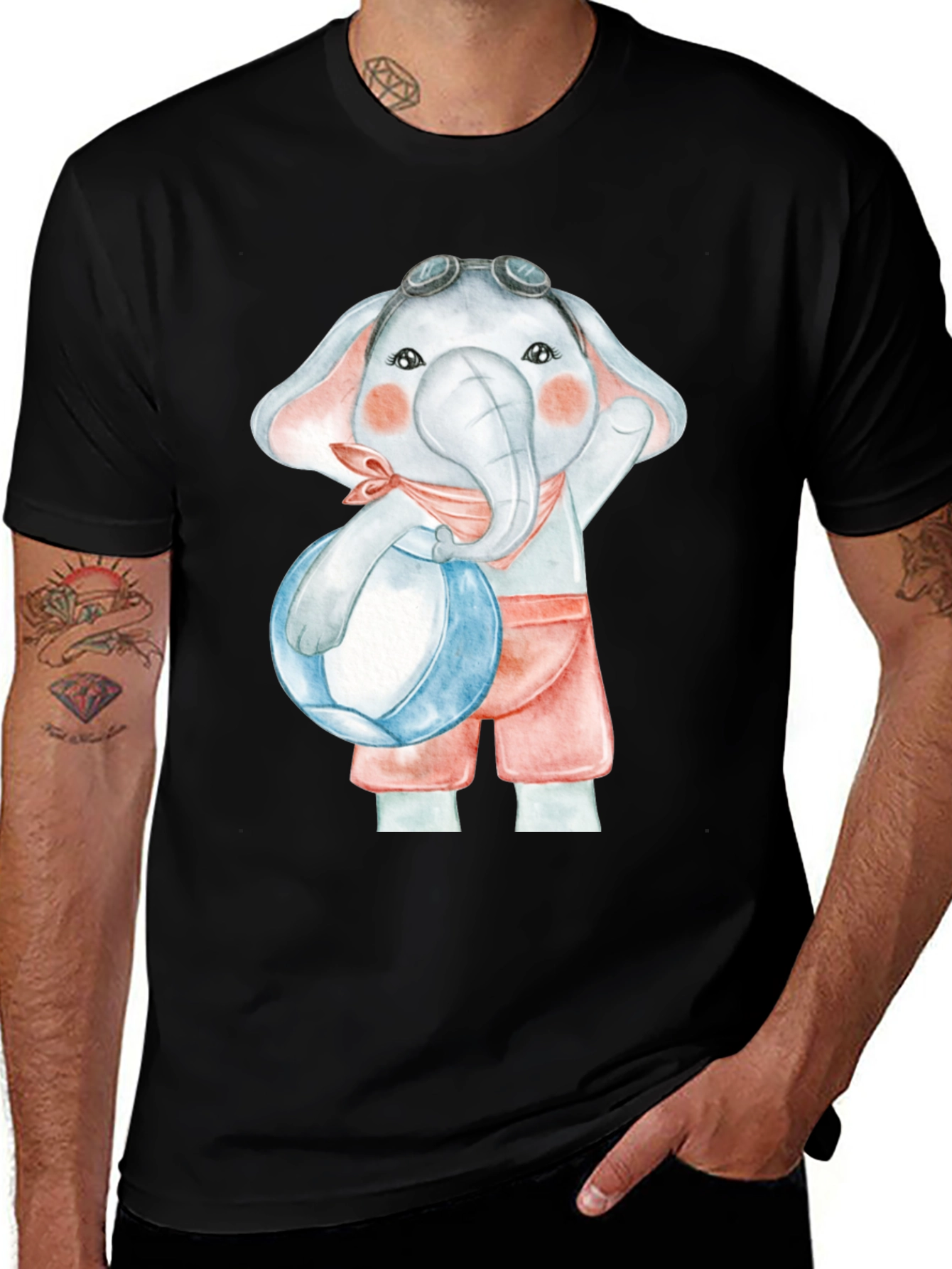 Elephant Beach Day Graphic Tee - Unisex