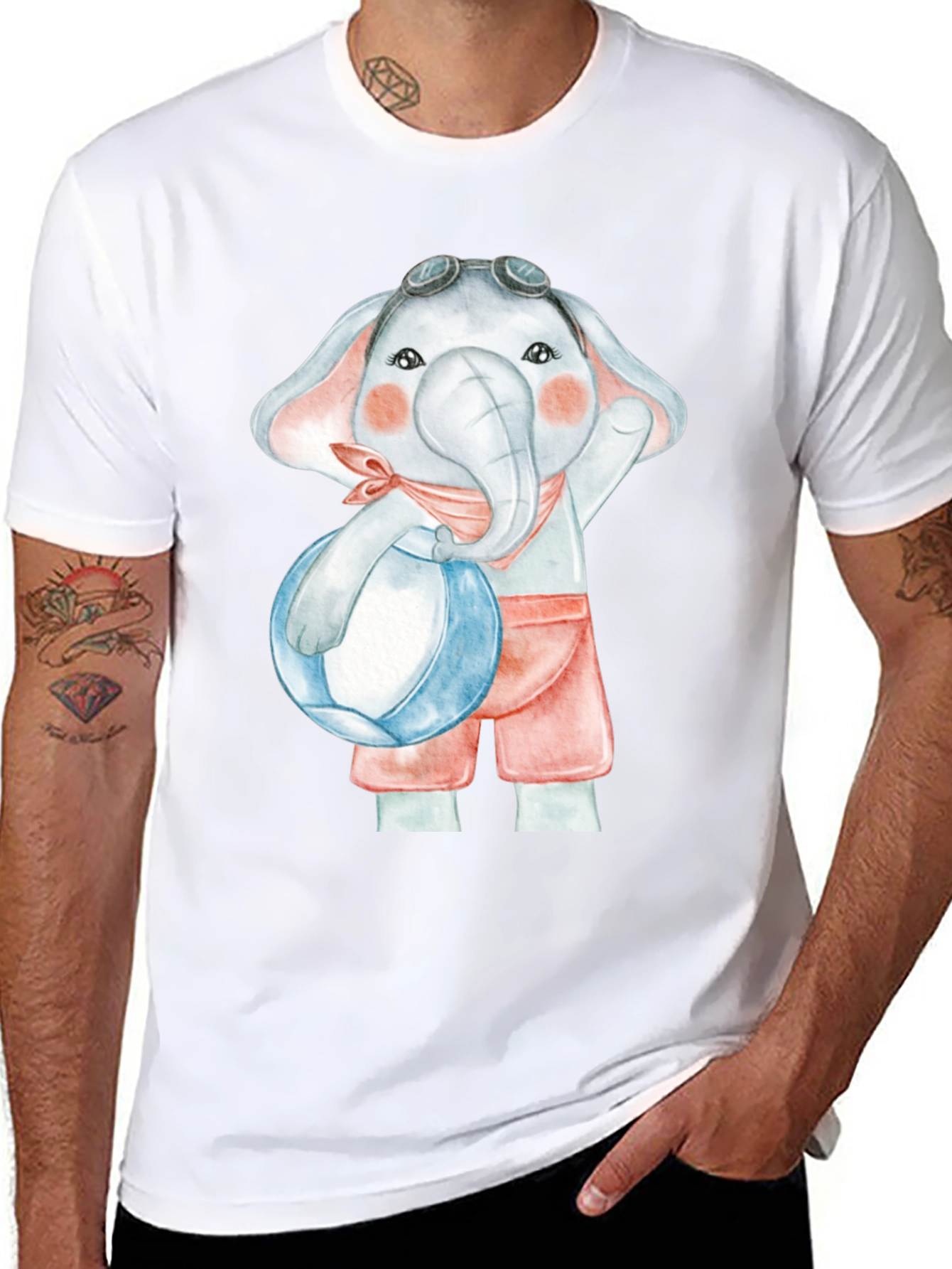 Elephant Beach Day Graphic Tee - Unisex