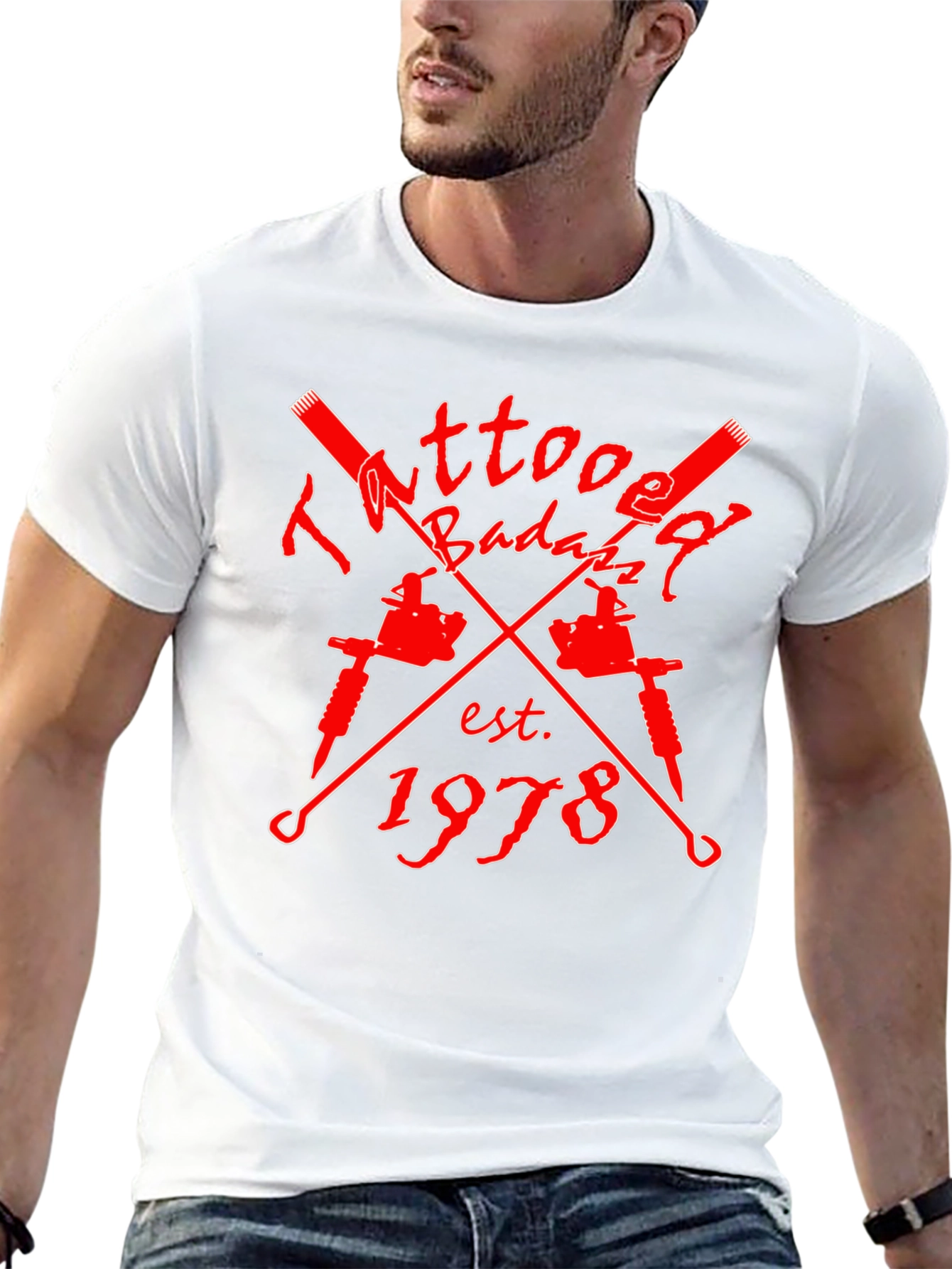 Tattoo Badazz Est. 1978 Black Graphic Tee
