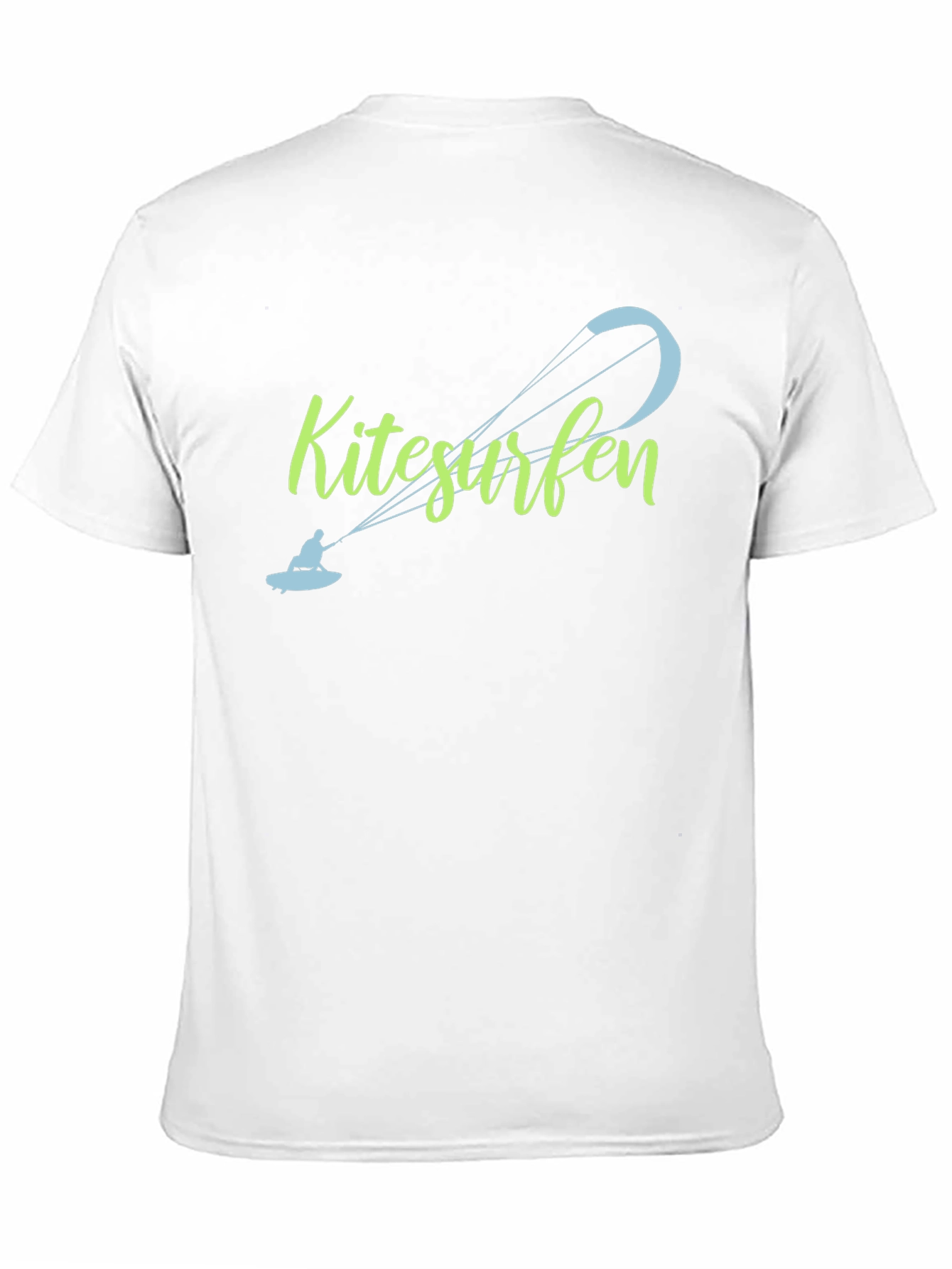 Kitesurfen Black T-Shirt - Unique Design