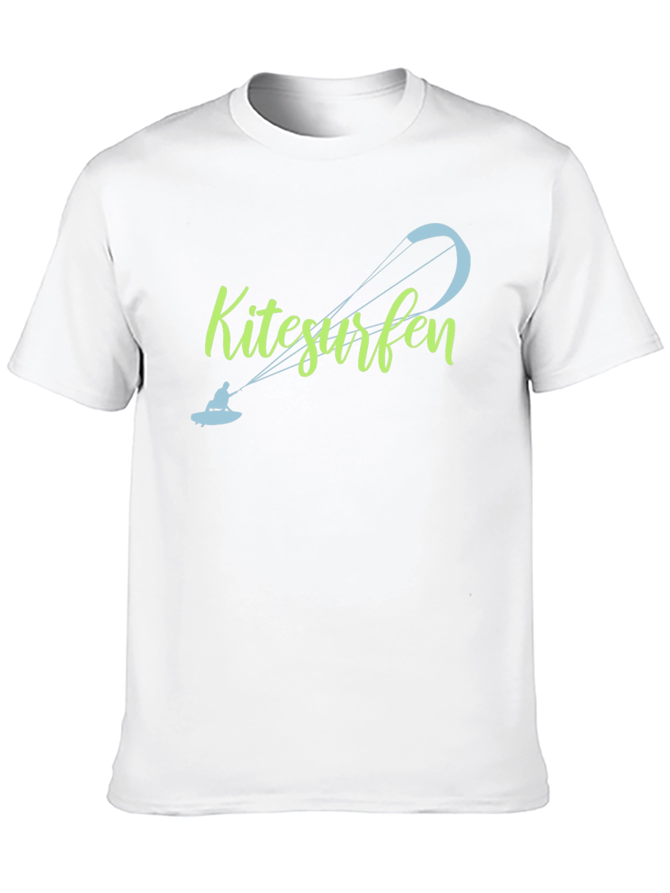 Kitesurfen Black T-Shirt - Unique Design