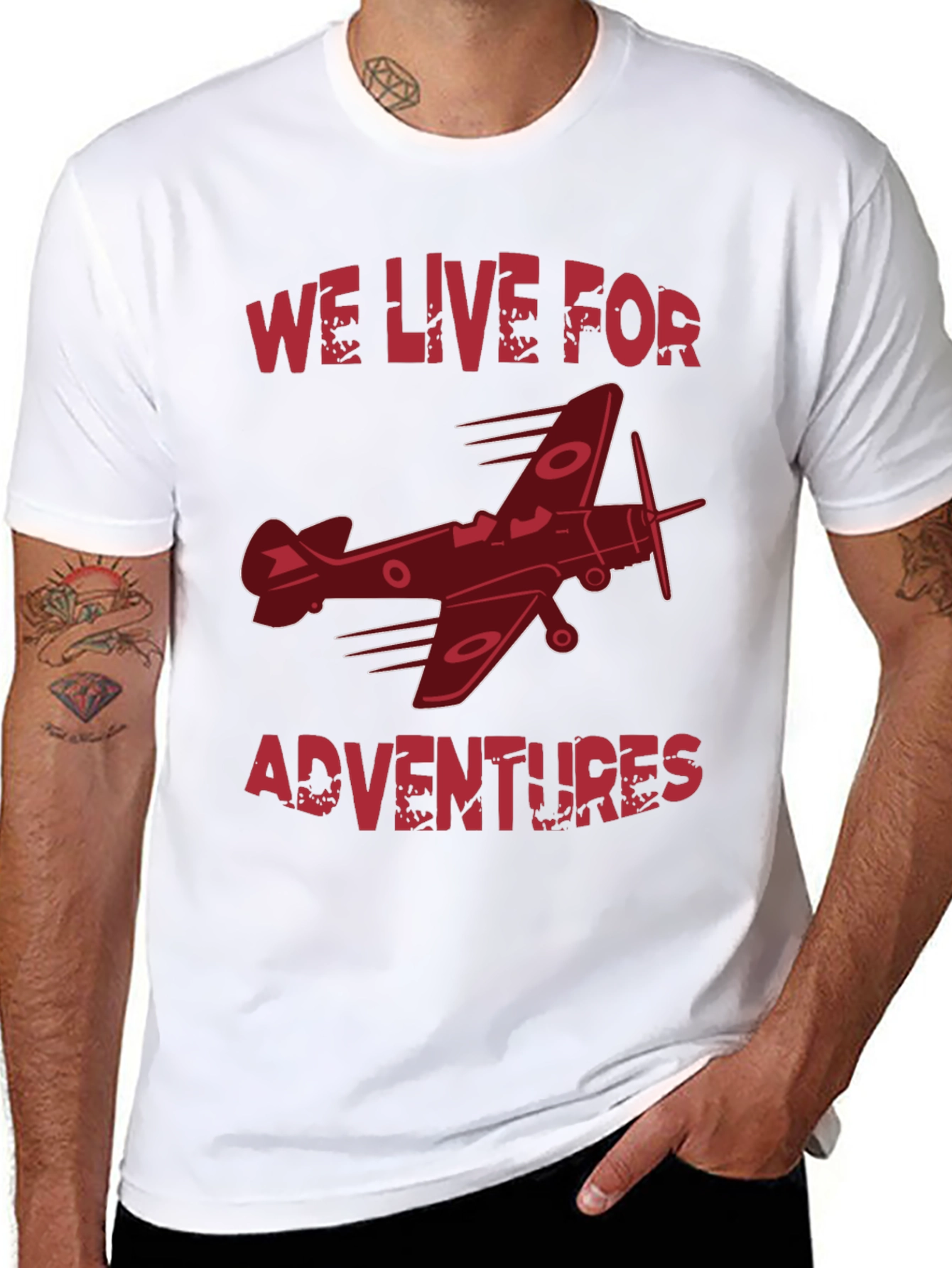 Adventure Awaits Black Tee
