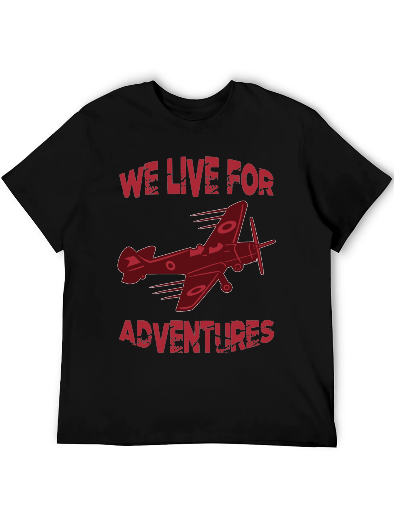 Adventure Awaits Black Tee