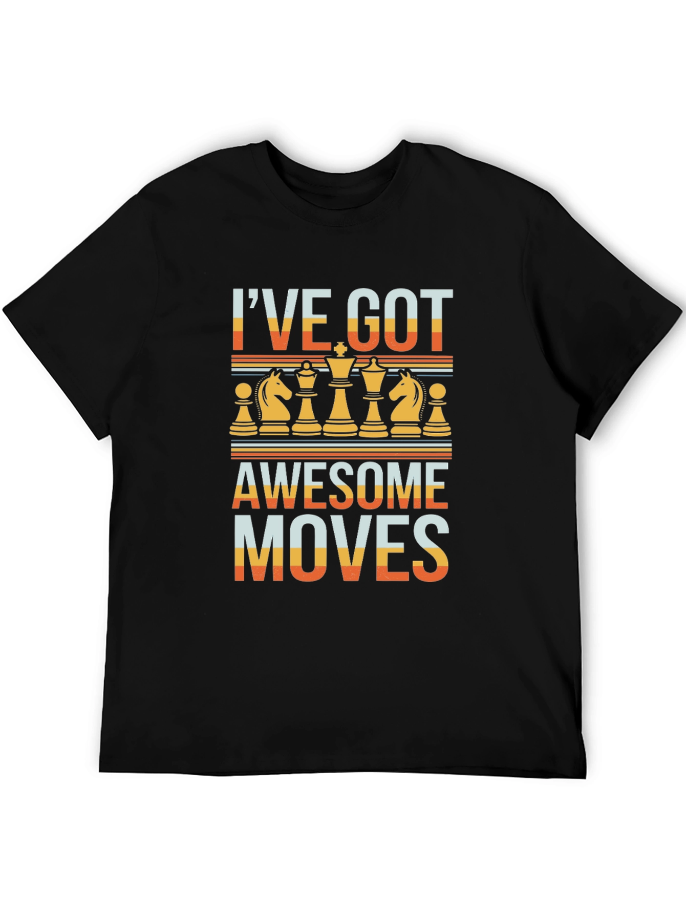 Awesome Moves Chess Graphic T-Shirt