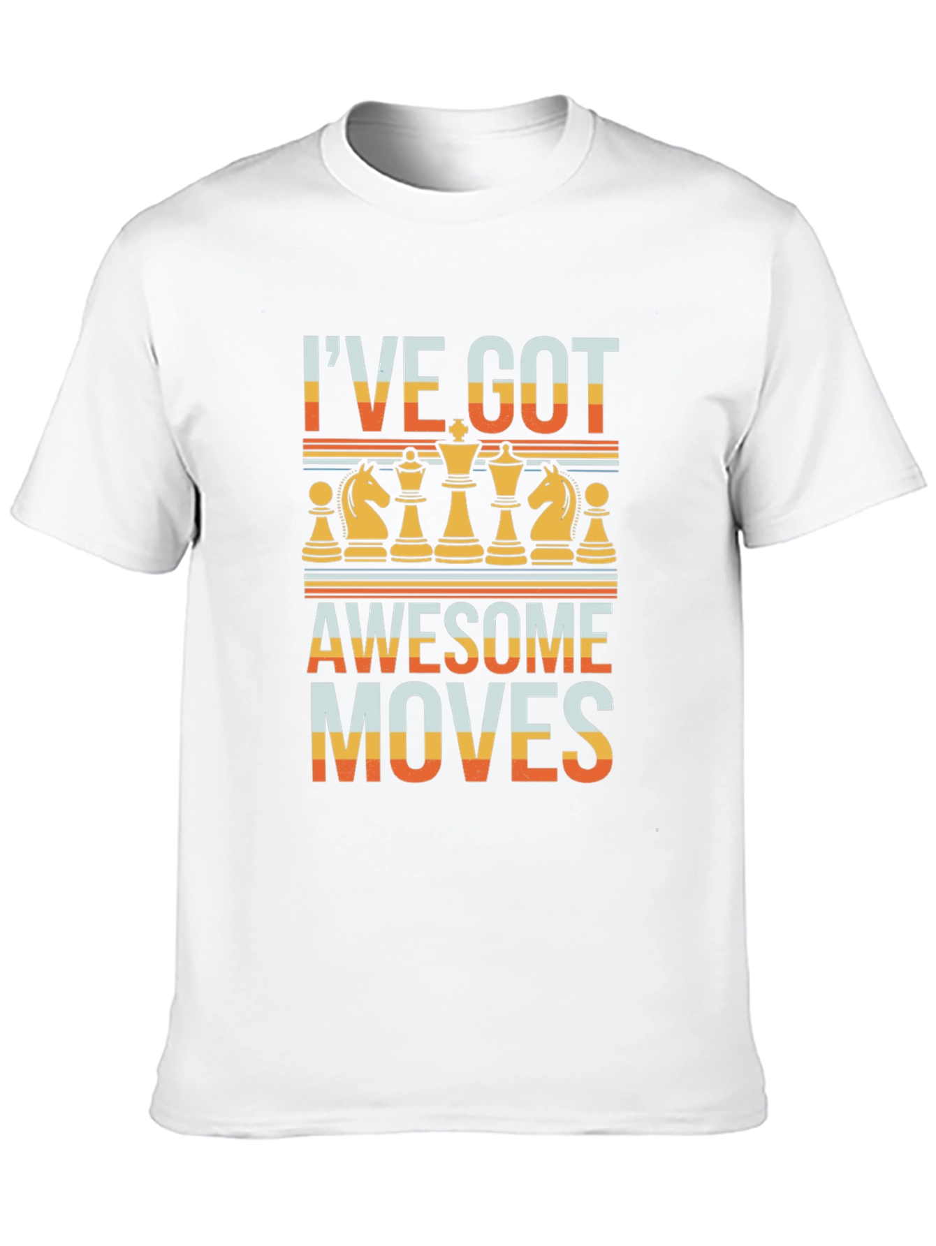 Awesome Moves Chess Graphic T-Shirt