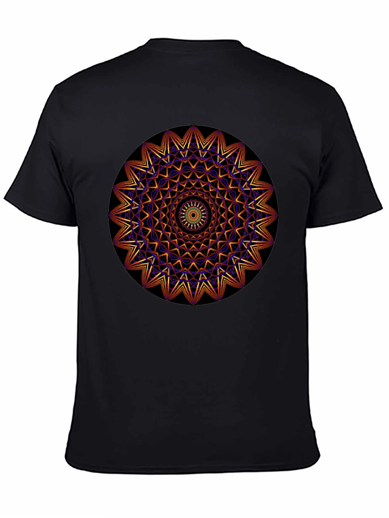 Geometric Mandala Graphic Print T-Shirt