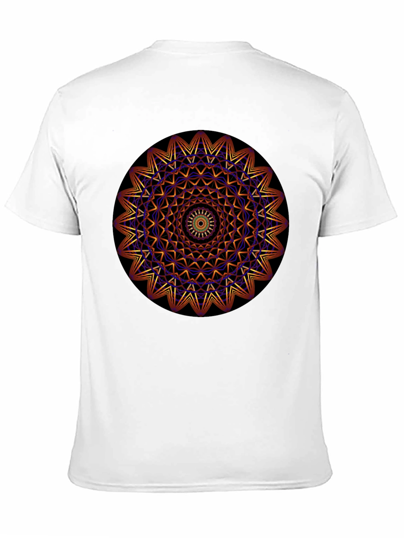 Geometric Mandala Graphic Print T-Shirt