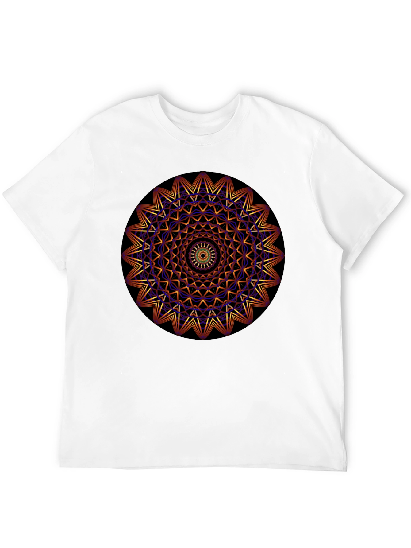Geometric Mandala Graphic Print T-Shirt