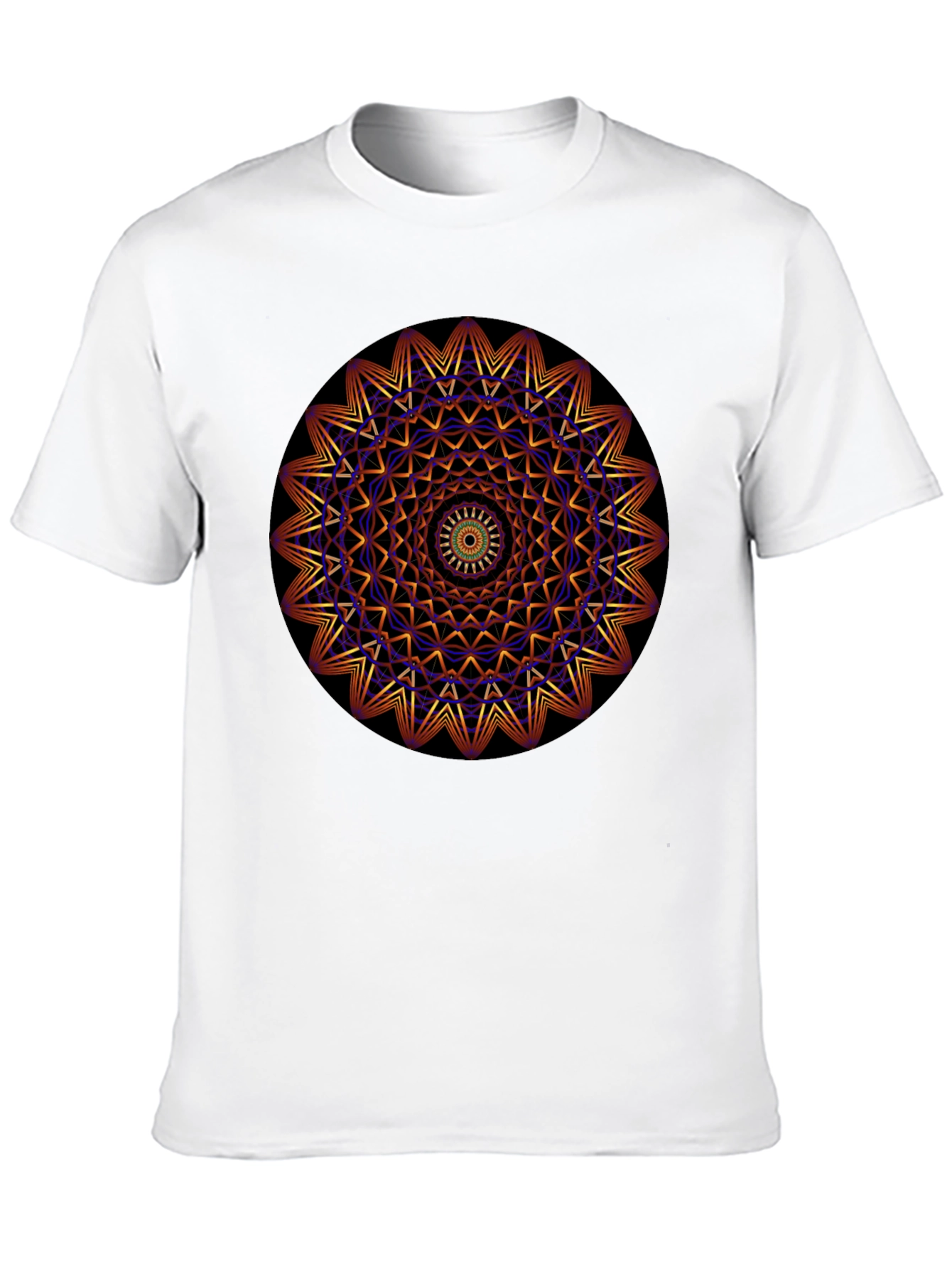 Geometric Mandala Graphic Print T-Shirt