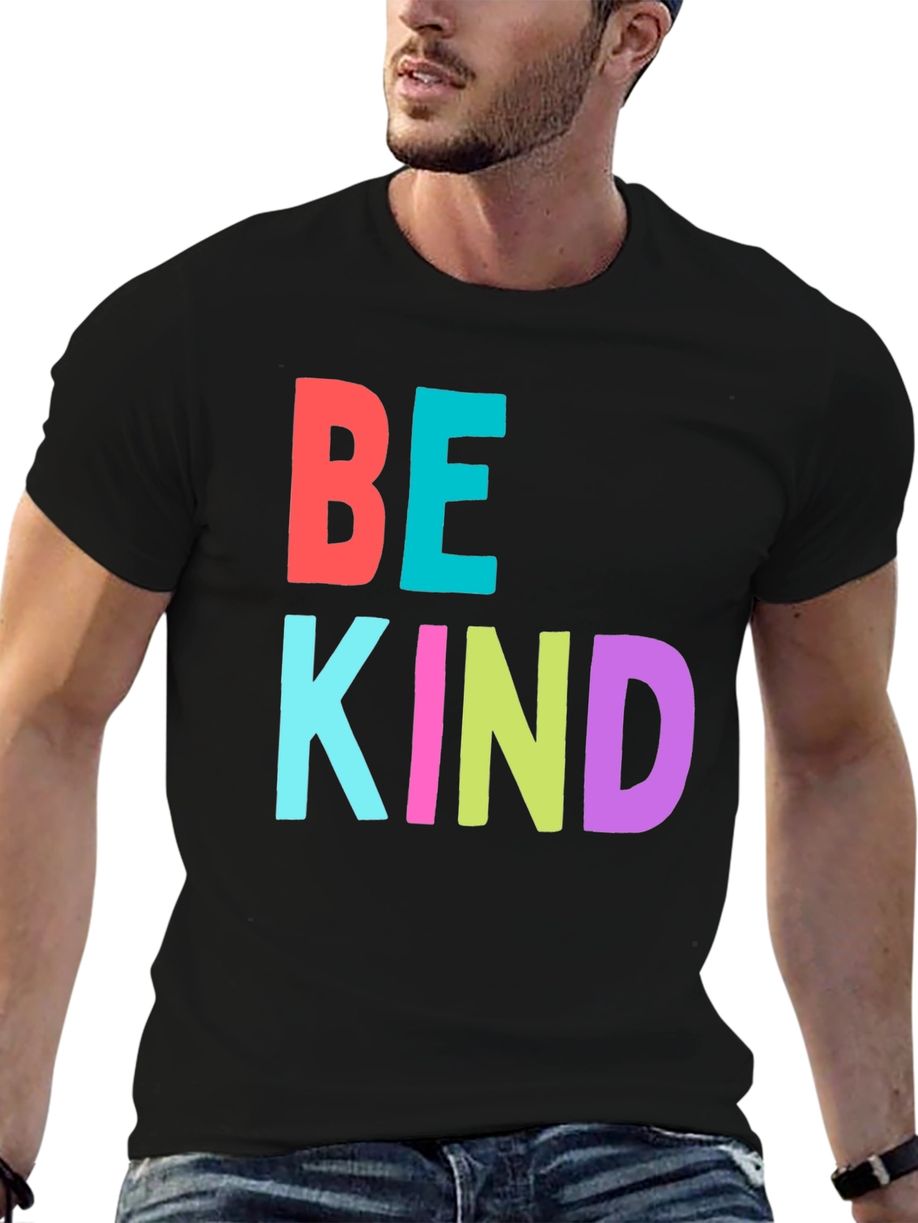 Be Kind Graphic Tee - Positive Message T-Shirt