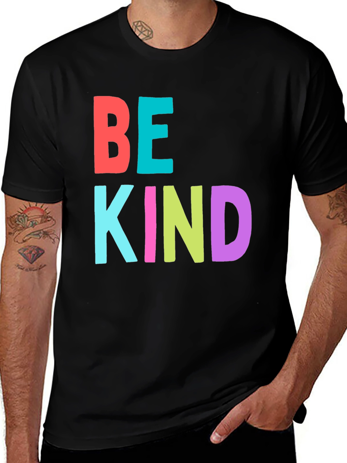 Be Kind Graphic Tee - Positive Message T-Shirt